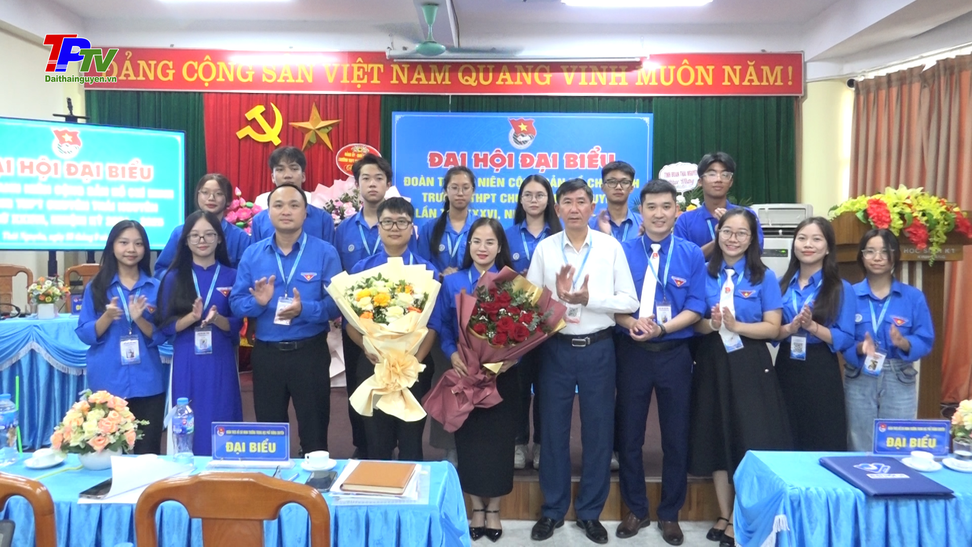 Đại hội đại biểu đoàn TNCS Hồ Chí Minh trường THPT chuyên Thái Nguyên nhiệm kỳ 2024-2025