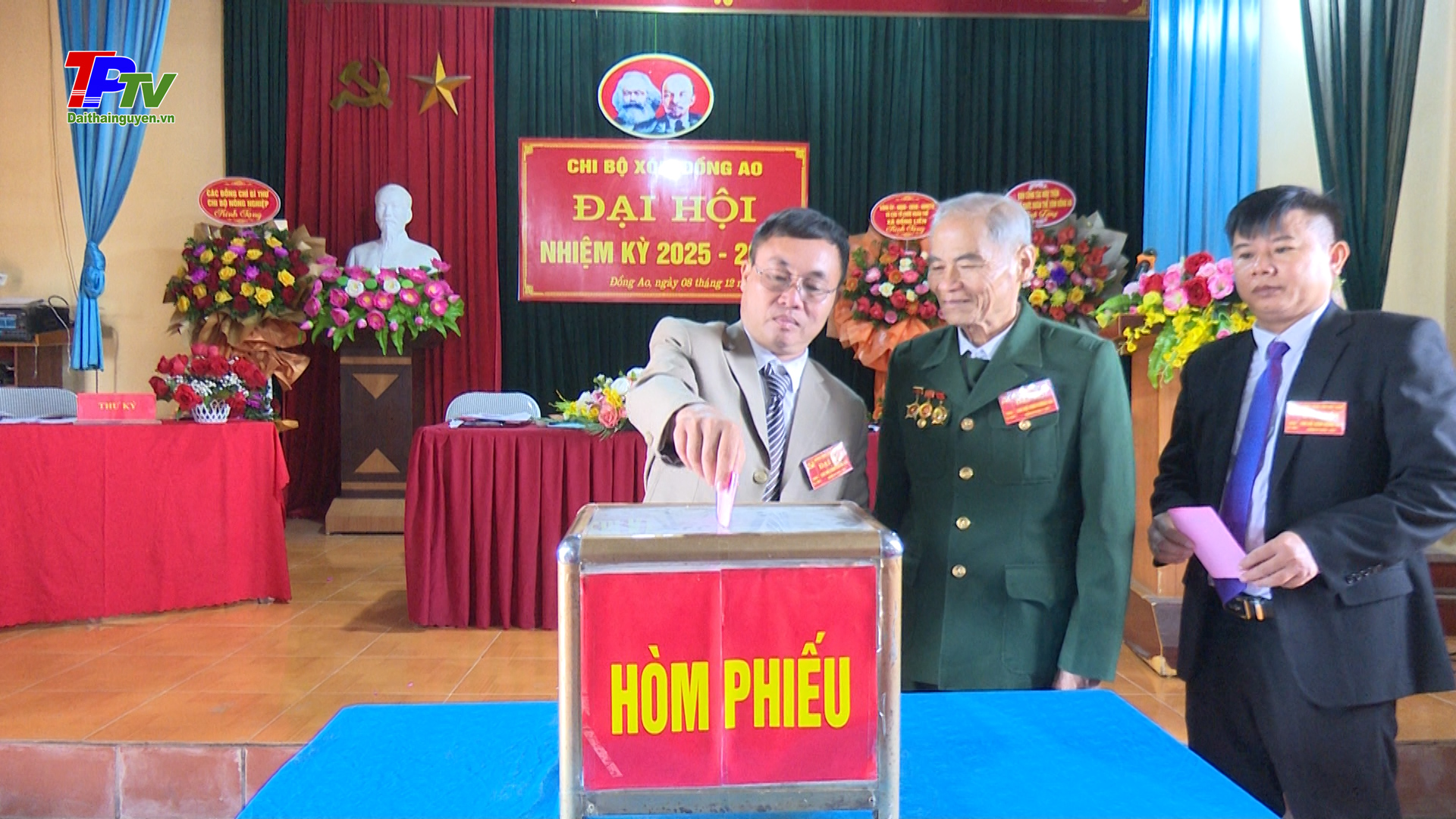 Đại hội Chi bộ xóm Đồng Ao xã Đồng Liên, nhiệm kỳ 2025-2027