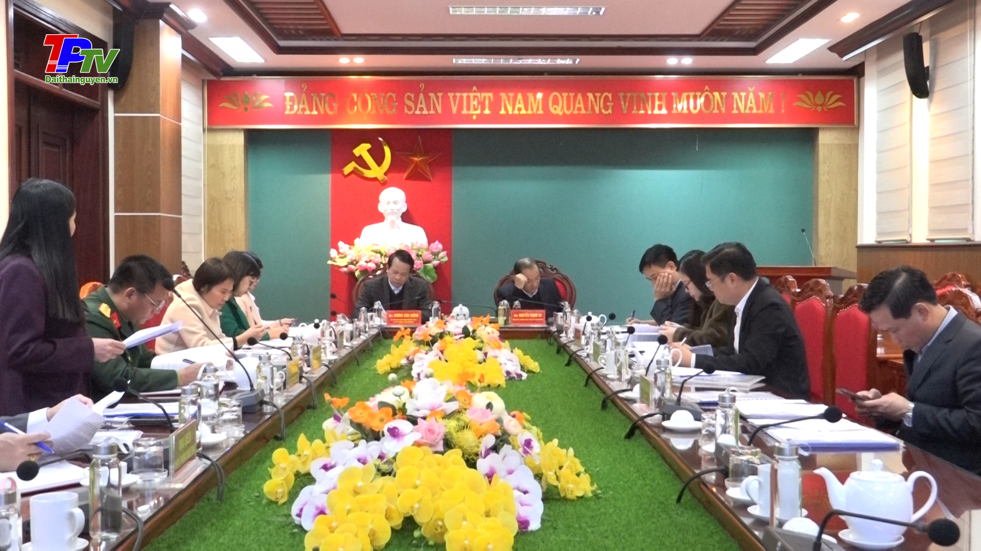 Duyệt Đại hội Đảng bộ phường Quang Trung lần thứ VII, nhiệm kỳ 2025-2030.