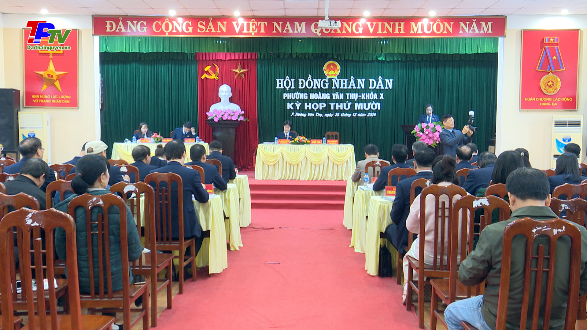 HĐND phường Hoàng Văn Thụ khóa X nhiệm kỳ 2021-2026 tổ chức Kỳ họp thứ mười