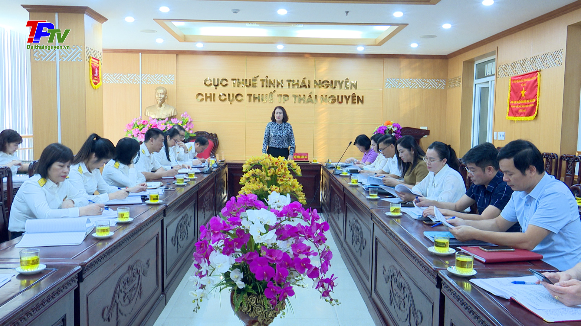 Giám sát việc thực hiện Kế hoạch thu ngân sách Nhà nước năm 2024 trên địa bàn thành phố Thái Nguyên.