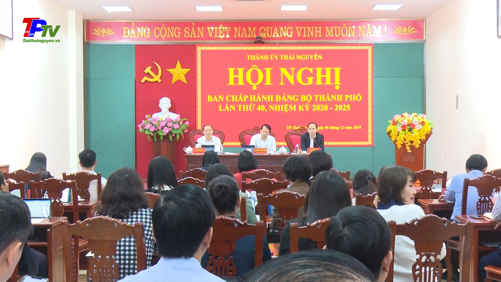 Hội nghị Ban chấp hành Đảng bộ Thành phố Thái Nguyên lần thứ 40