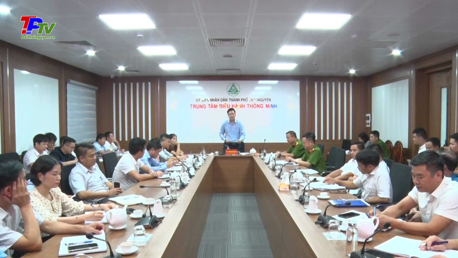 Hội nghị rút kinh nghiệm vụ cháy nhà ở kết hợp kinh doanh xảy ra tại phường Tân Long.
