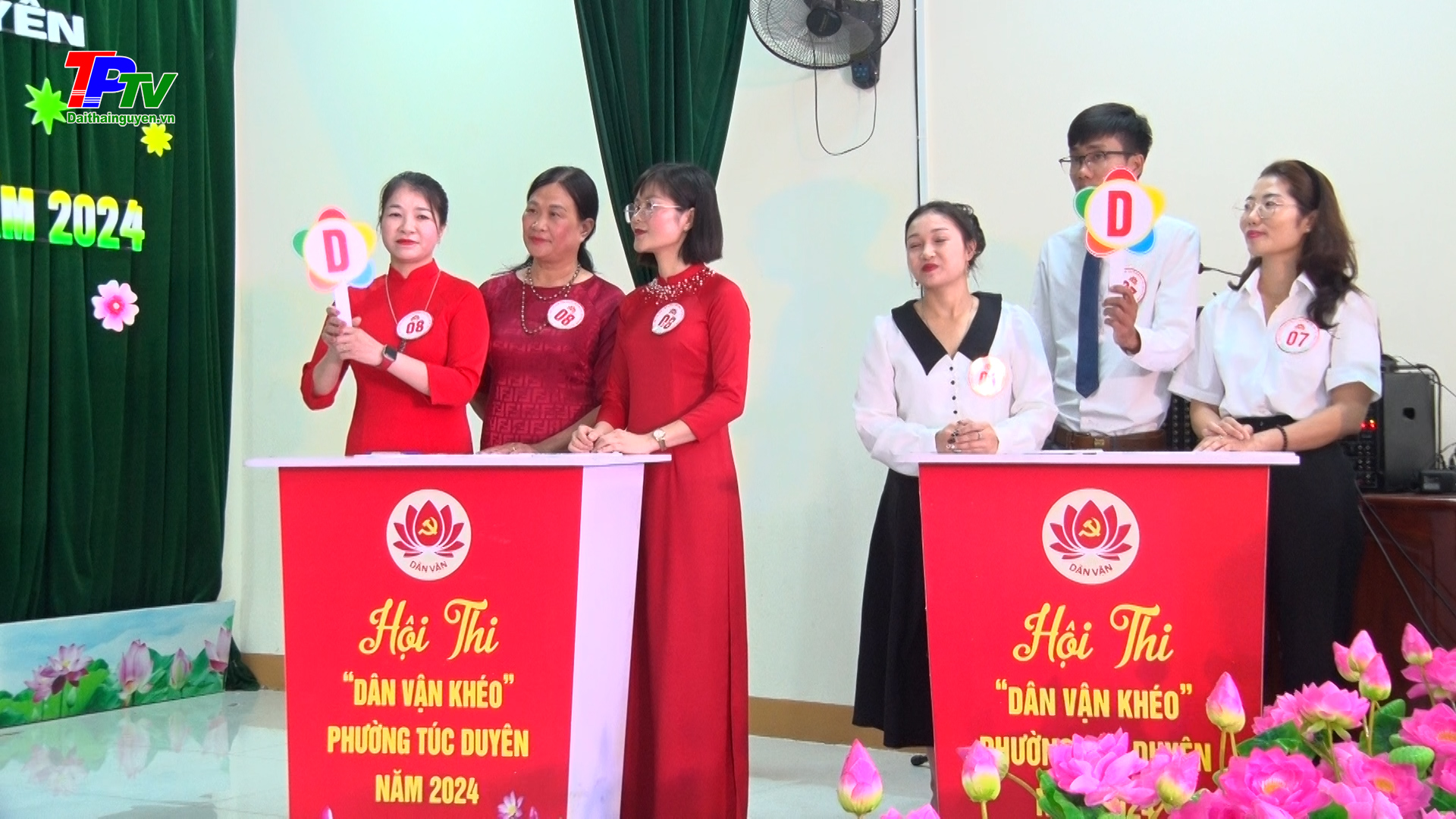 Hội thi Dân vận khéo phường Túc Duyên, năm 2024.