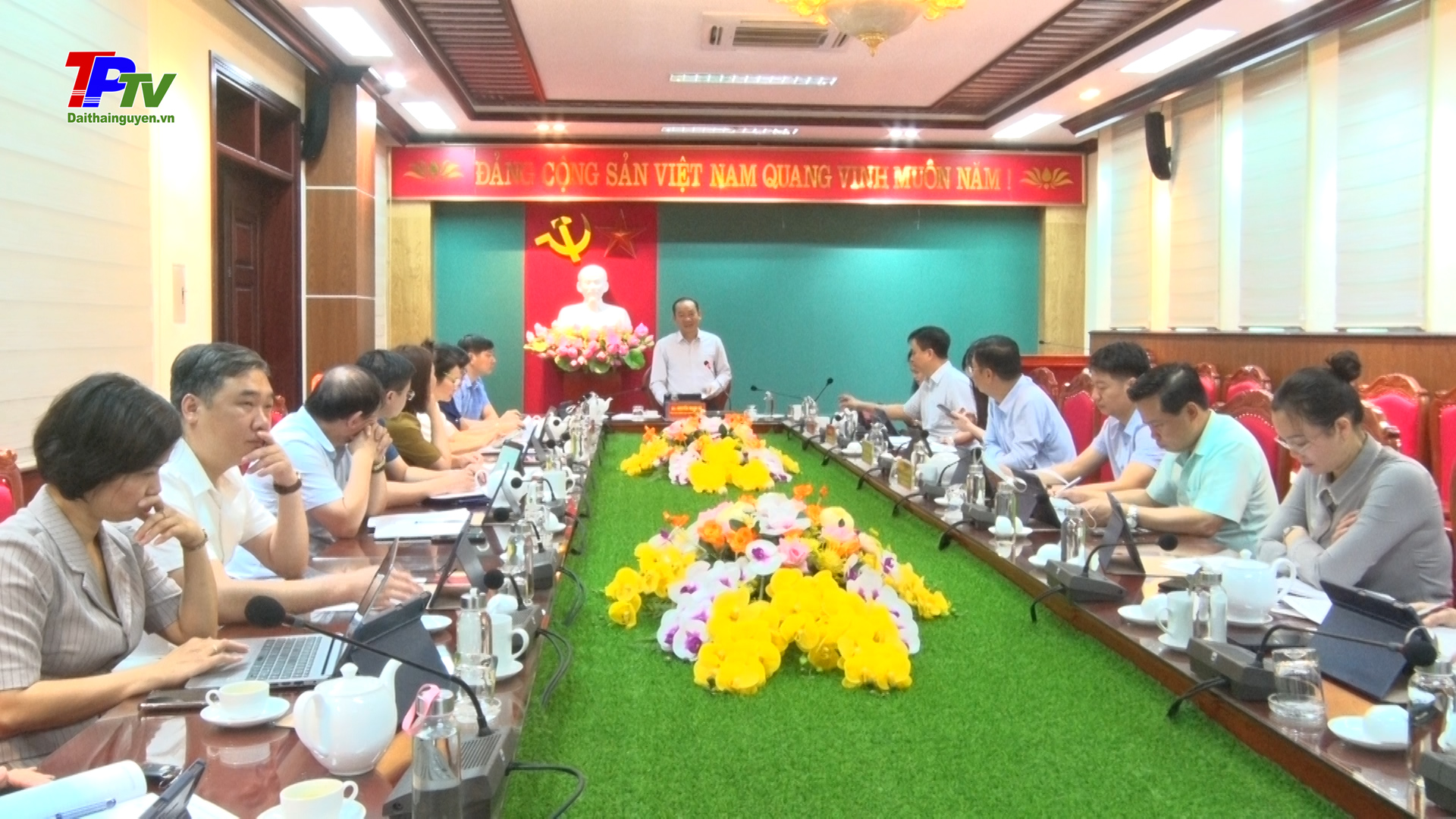 Họp BTC Hội thi Dân vận khéo thành phố Thái Nguyên năm 2024.