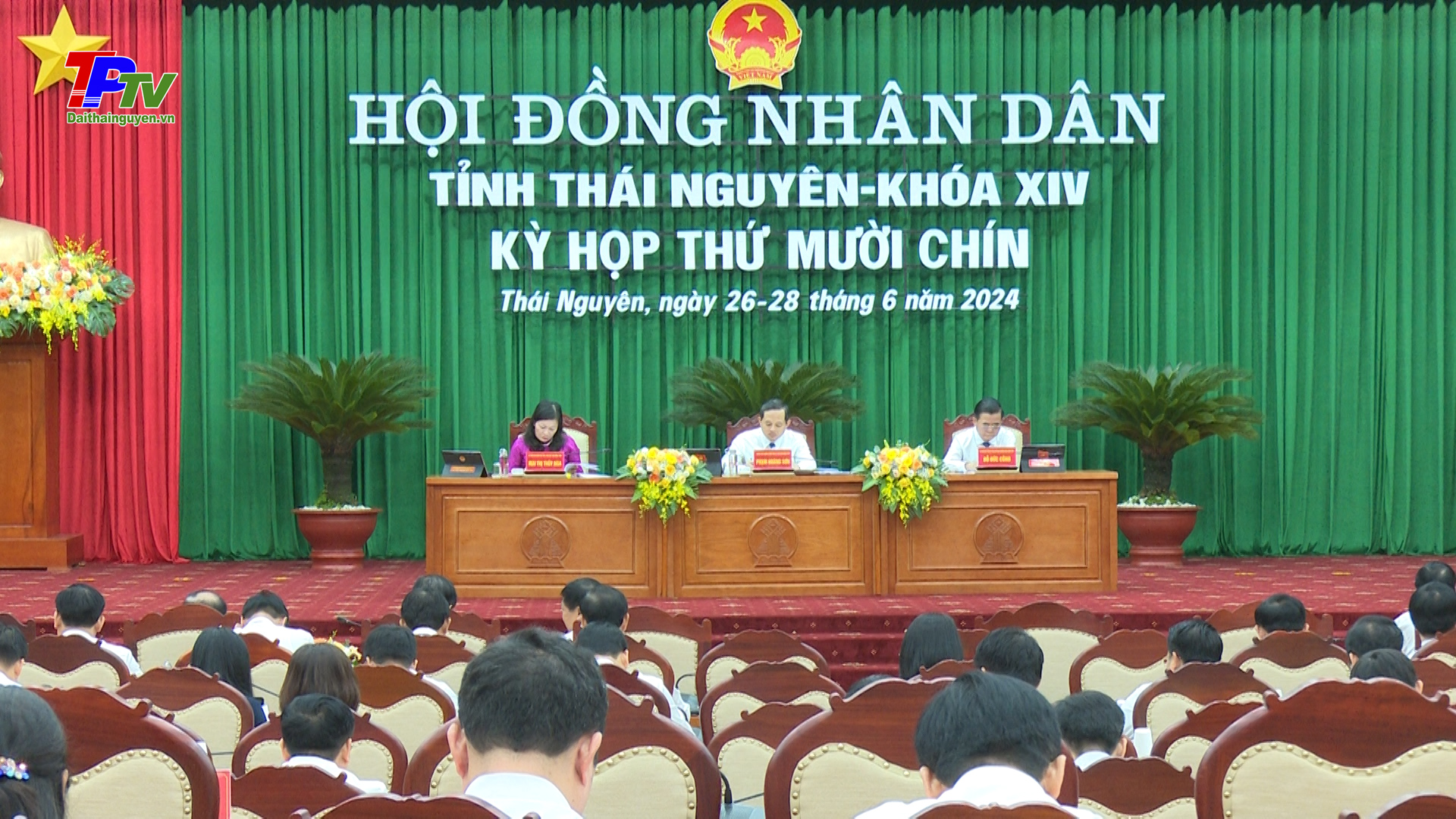 Khai mạc Kỳ họp thứ 19, HĐND tỉnh Thái Nguyên khóa XIV.