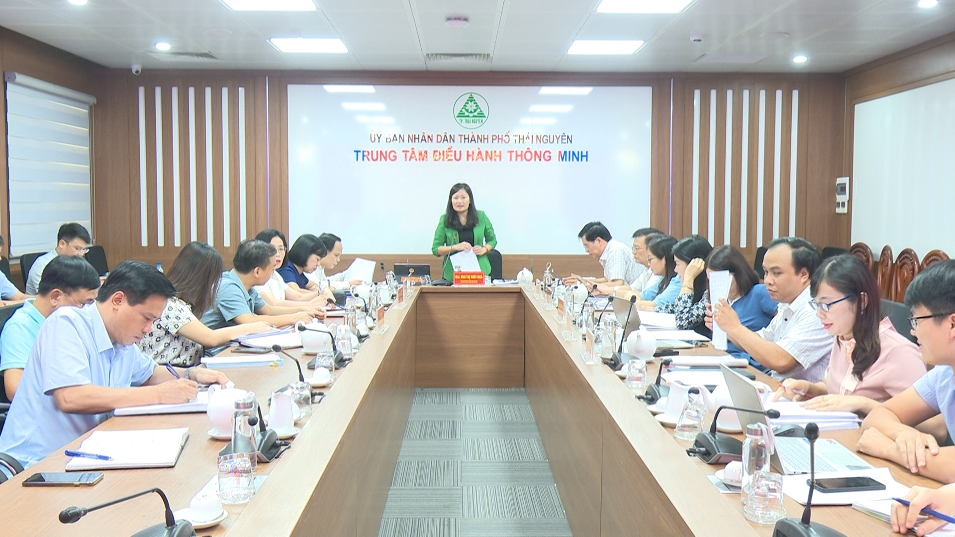 Khảo sát việc thực hiện Kế hoạch đầu tư công trung hạn giai đoạn 2021 - 2025 tại thành phố Thái Nguyên.