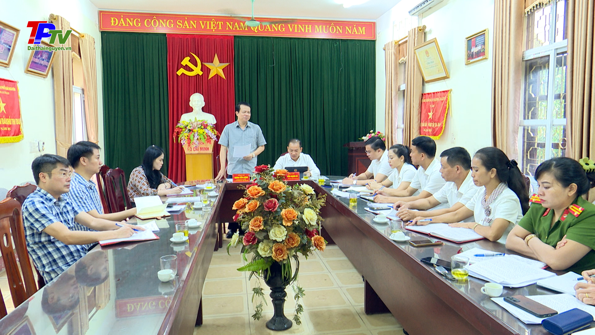 Thường trực Thành ủy Thái Nguyên kiểm tra công tác chuẩn bị đại hội cấp cơ sở, nhiệm kỳ 2025 - 2030.