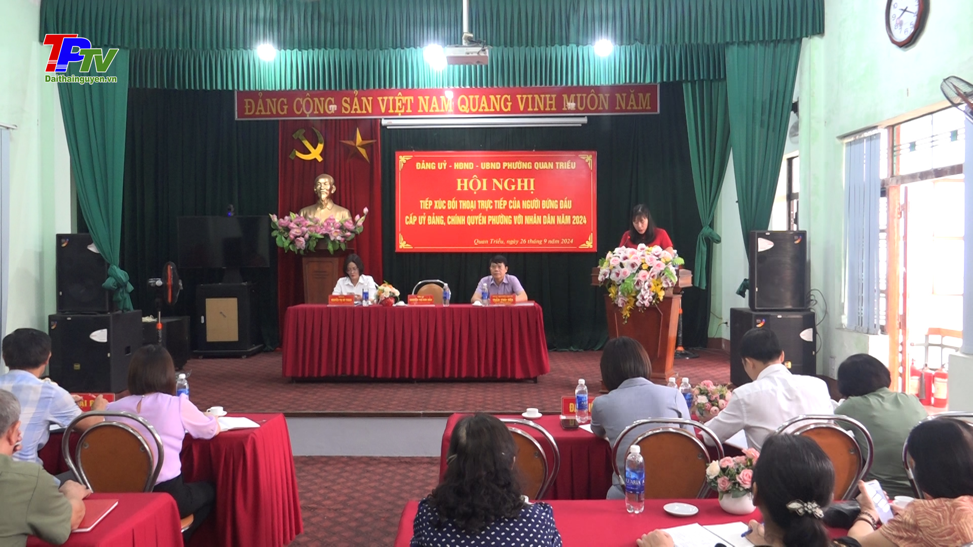 Phường Đồng Bẩm: Tiếp xúc, đối thoại trực tiếp của người đứng đầu Cấp ủy, Chính quyền với Nhân dân trên địa bàn.
