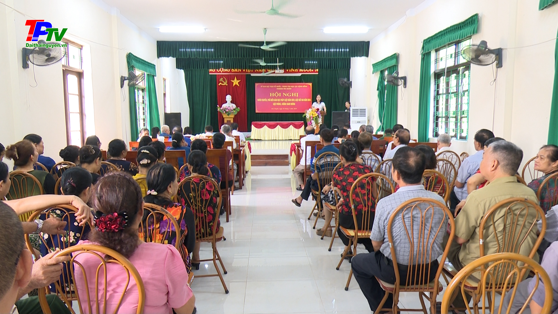 Phường Túc Duyên: Tuyên truyền, phổ biến giáo dục pháp luật năm 2024.