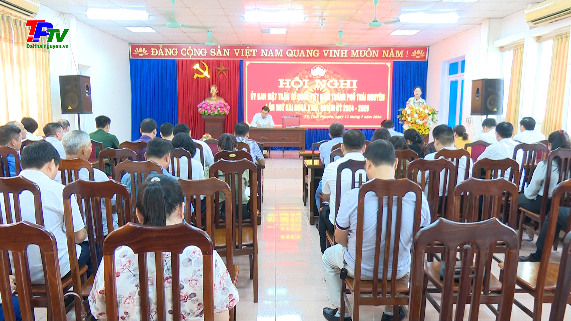 Uỷ ban MTTQ thành phố Thái Nguyên: Hội nghị lần thứ hai khóa XVIII, nhiệm kỳ 2024 - 2029.