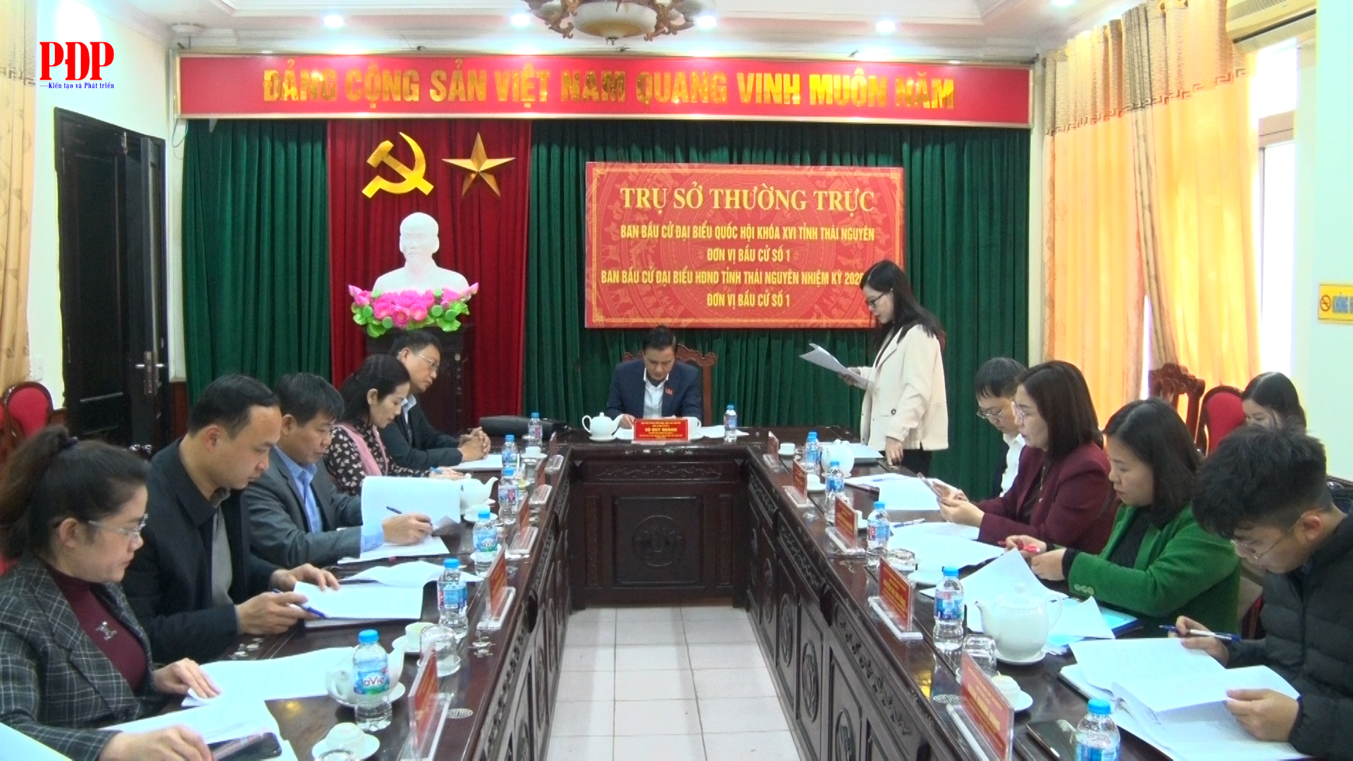 Ban bầu cử đại biểu HĐND tỉnh Thái Nguyên, đơn vị bầu cử số 1, triển khai các nhiệm vụ bầu cử đại biểu HĐND tỉnh Thái Nguyên nhiệm kỳ 2026-2031