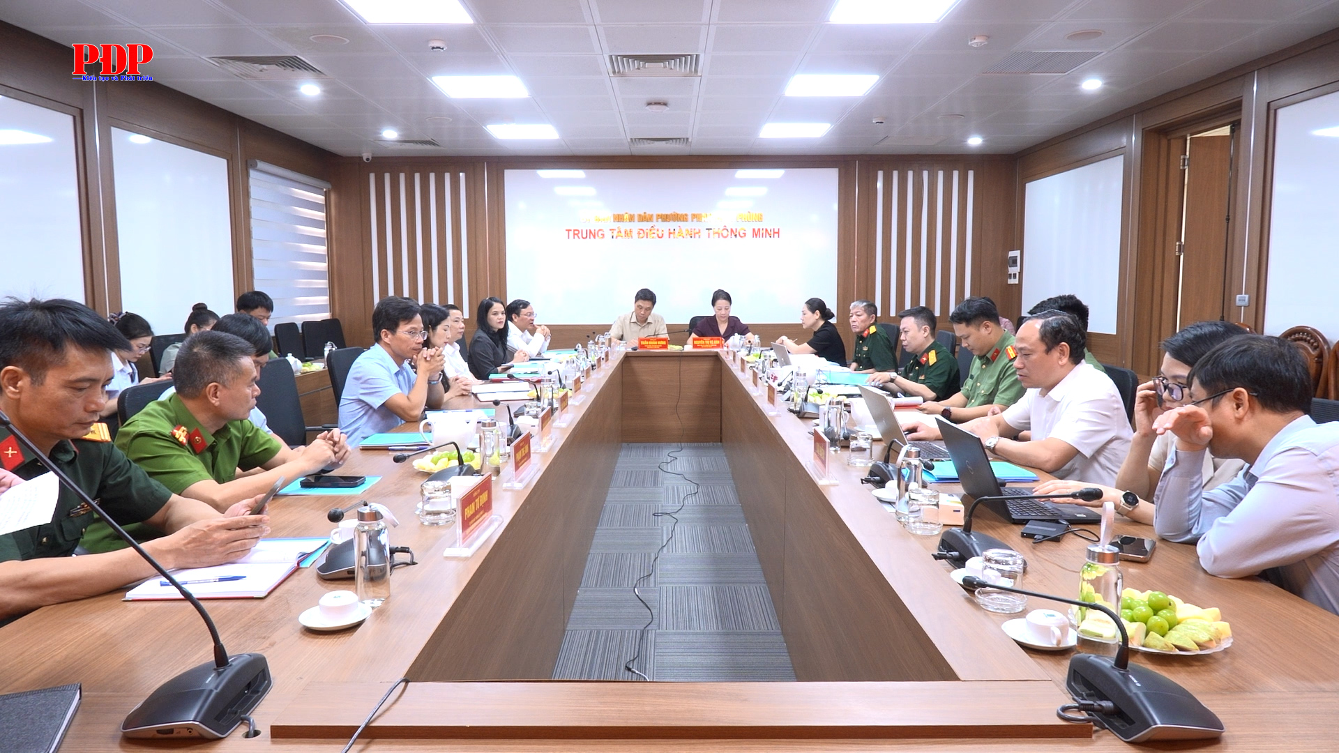 Đoàn kiểm tra Ban chỉ đạo 35 Trung ương làm việc tại phường Phan Đình Phùng.