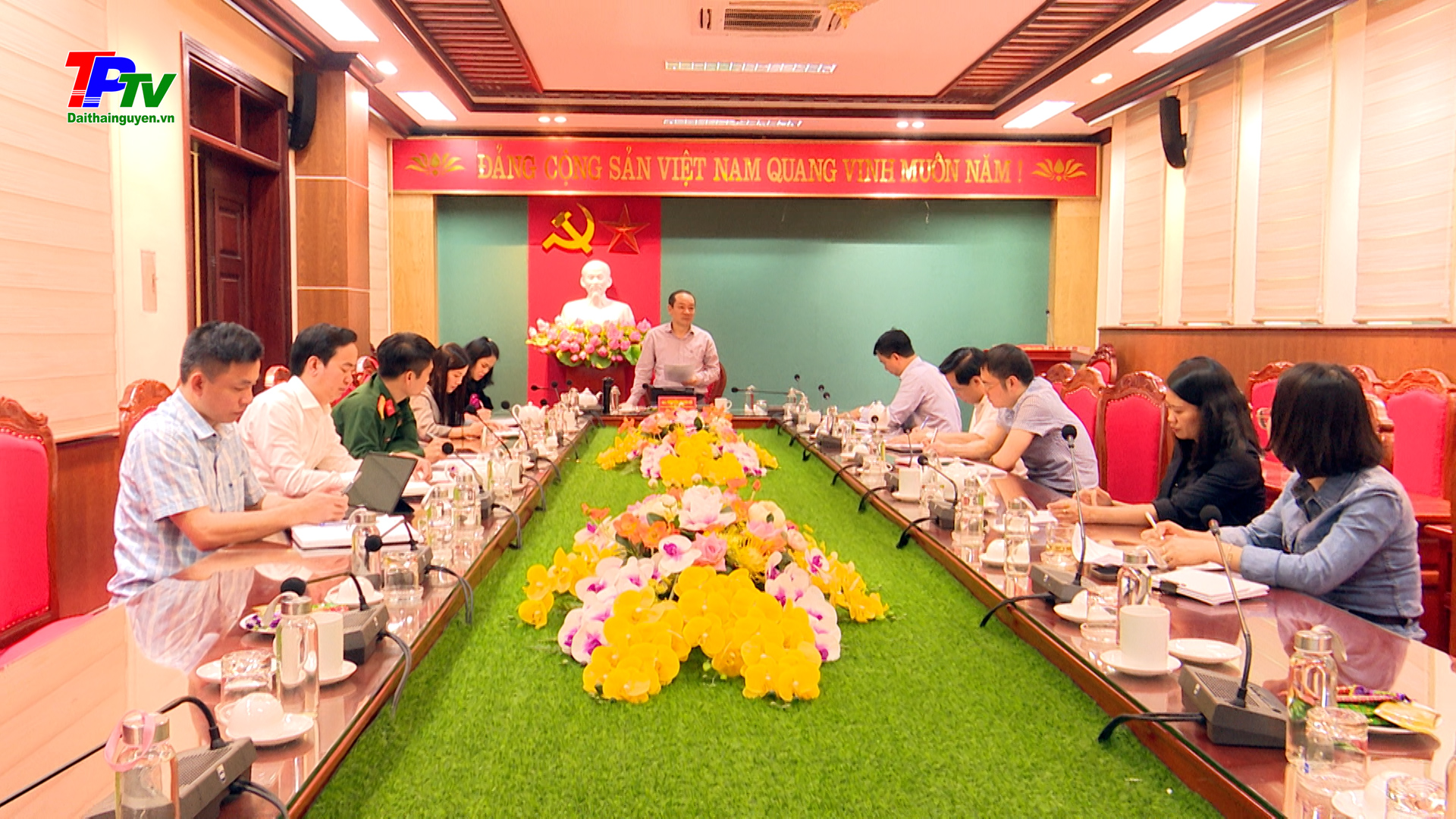 Sơ kết hoạt động của BCĐ 35 thành phố Thái Nguyên Quý I/2025.