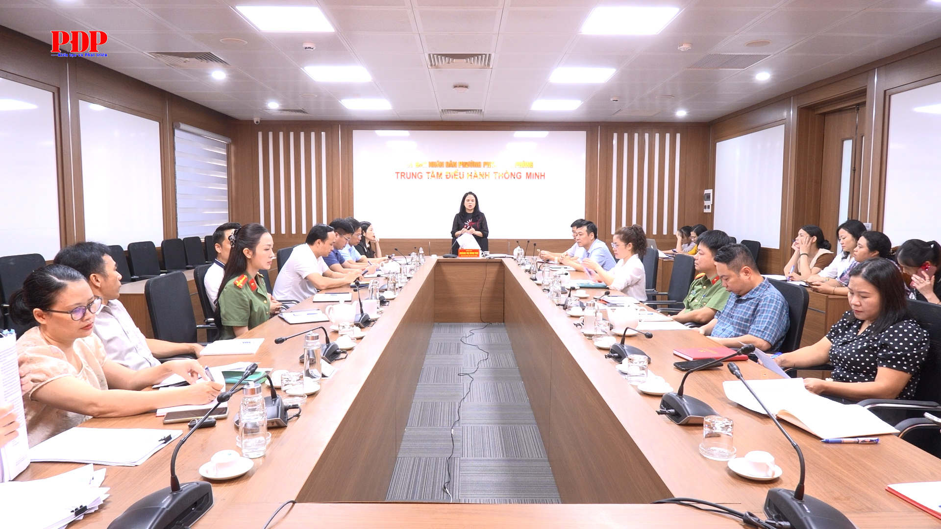 Ban chỉ đạo 35 phường Phan Đình Phùng giao ban quý III, năm 2026