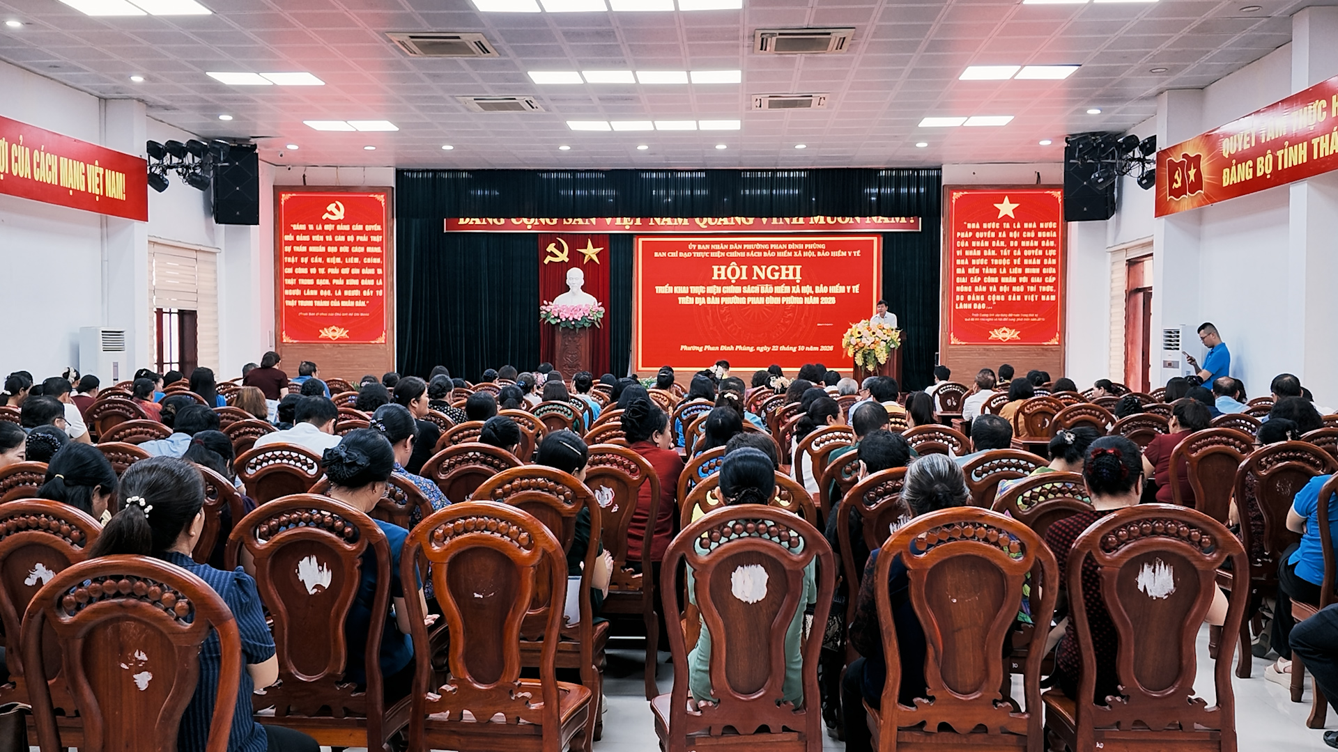 Phường Phan Đình Phùng triển khai thực hiện chính sách BHXH, BHYT năm 2026.