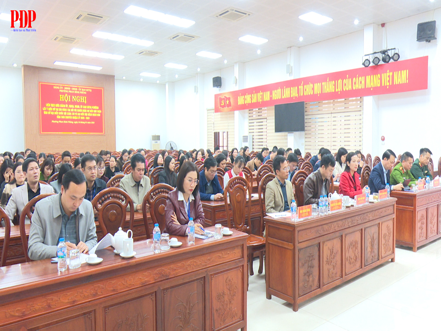 Các hội nghị thực hiện quy trình giới thiệu người ứng cử đại biểu HĐND tỉnh Thái Nguyên nhiệm kỳ 2026 - 2031
