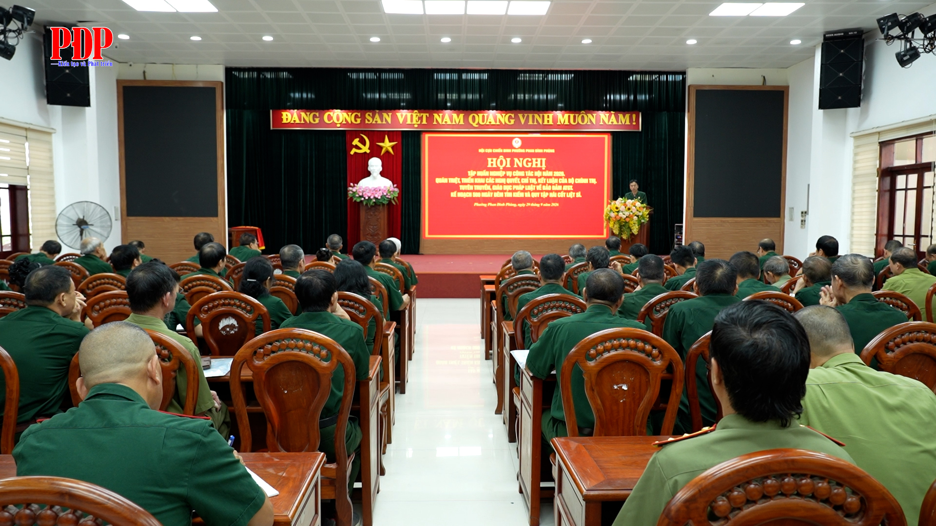 Hội Cựu chiến binh phường Phan Đình Phùng: Tập huấn nghiệp vụ công tác Hội năm 2026.