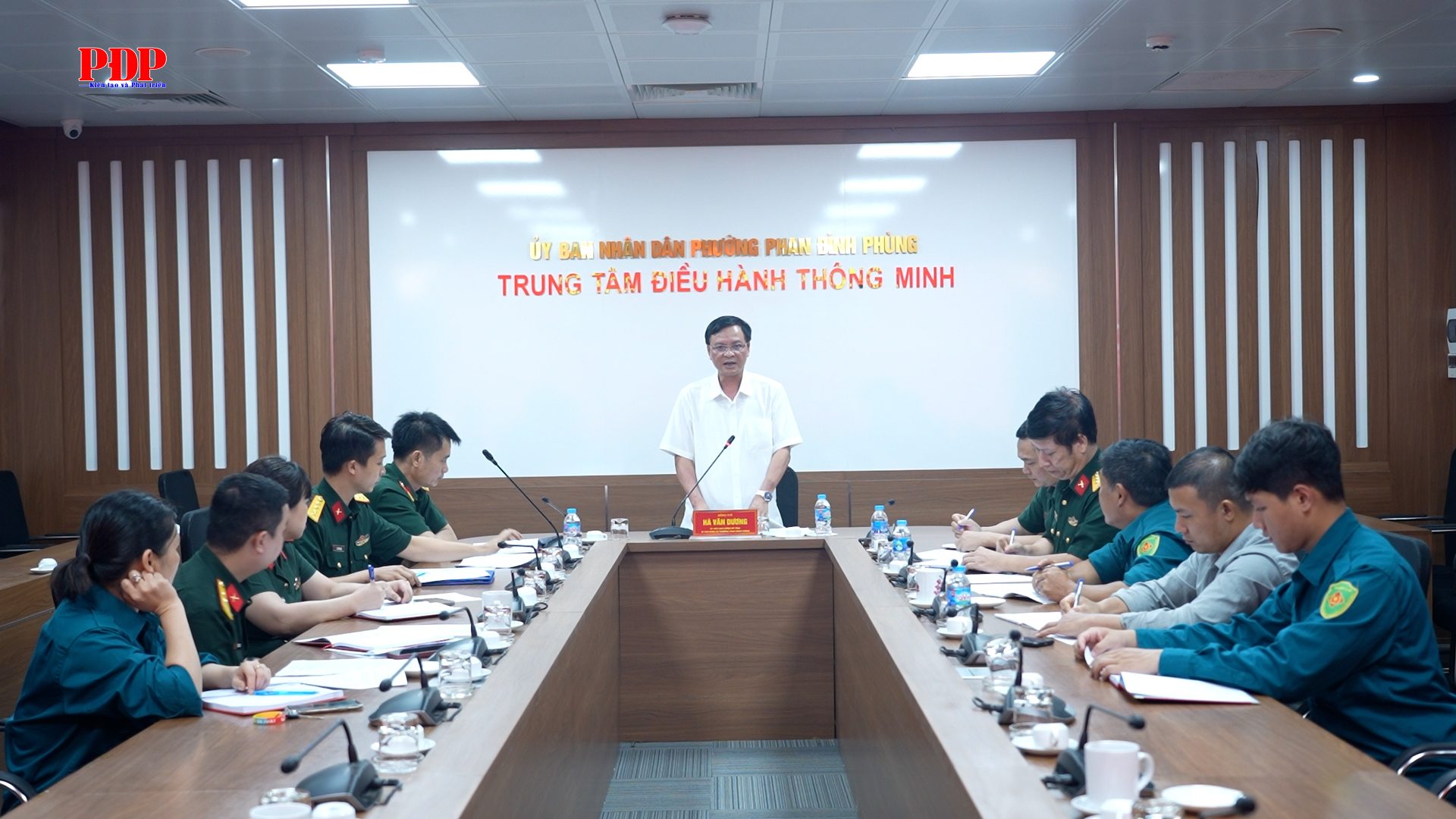 Chi bộ Quân sự phường Phan Đình Phùng sinh hoạt thường kỳ ra Nghị quyết lãnh đạo thực hiện nhiệm vụ tháng 6/2026.