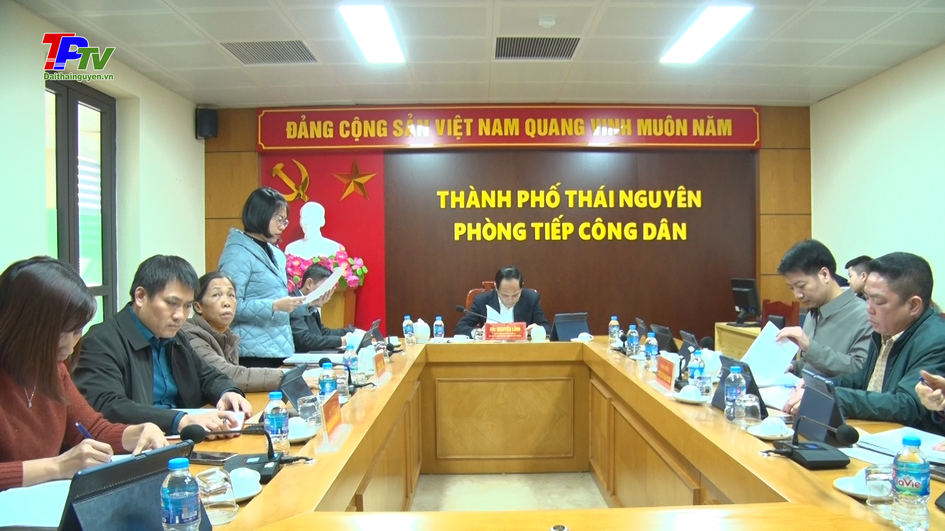 Đồng chí Chủ tịch UBND thành phố Thái Nguyên tiếp công dân định kỳ tháng 1/2025.