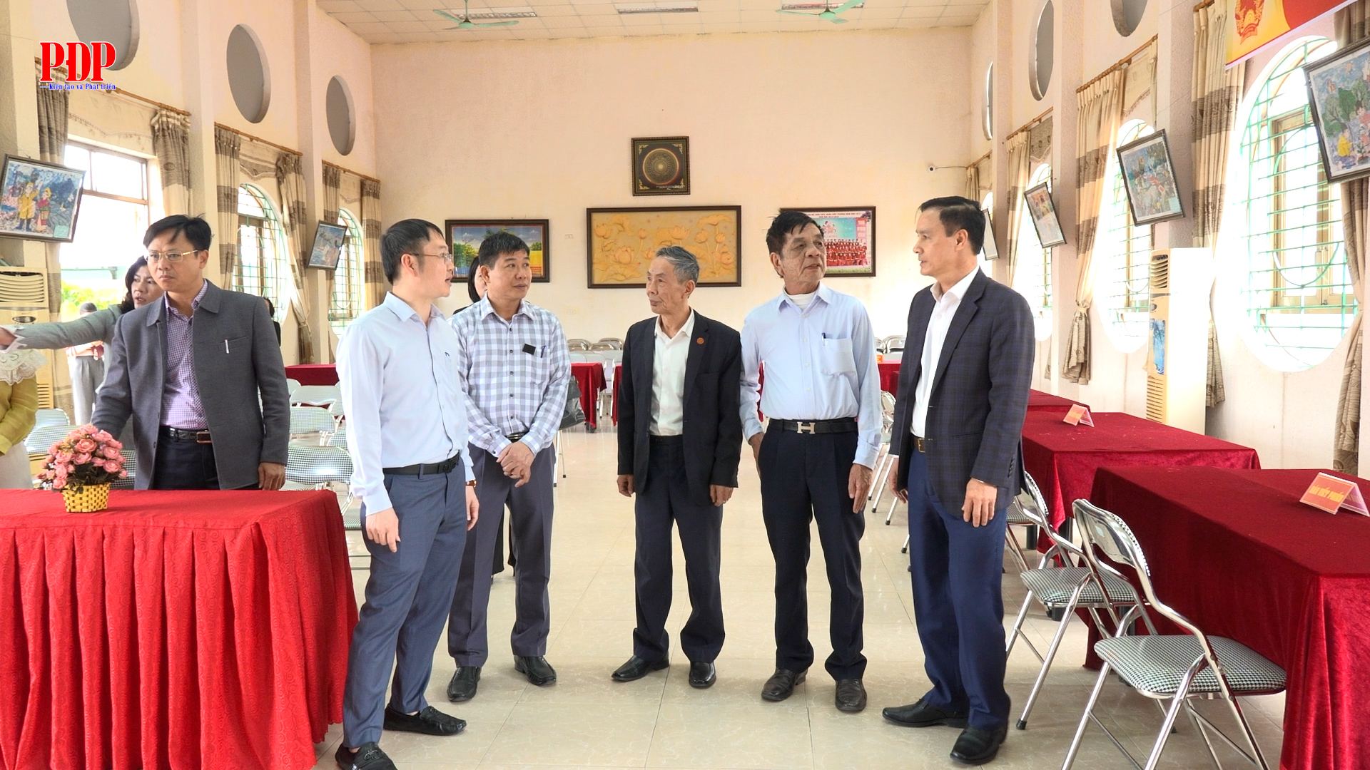 Đoàn kiểm tra, giám sát số 5 của Uỷ ban bầu cử tỉnh Thái Nguyên kiểm tra, giám sát công tác chuẩn bị bầu cử tại phường Phan Đình Phùng