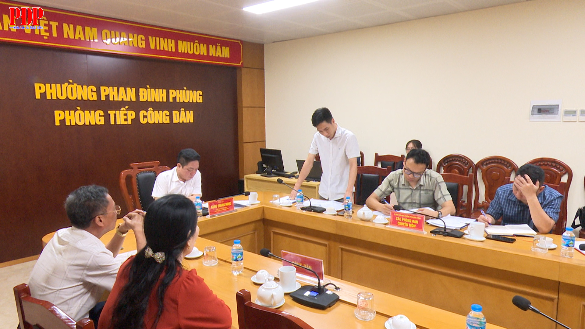 Đối thoại giải quyết vướng mắc về công tác bồi thường, hỗ trợ GPMB đối với hộ ông Nguyễn Công Sự (bà Nguyễn Thị Thu) để thực hiện dự án Đầu tư xây dựng đường Bắc Sơn kéo dài