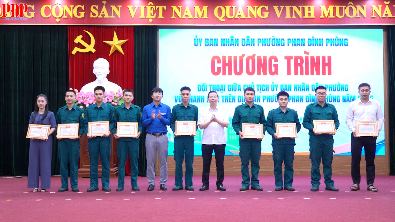 Đối thoại giữa Chủ tịch UBND phường Phan Đình Phùng với thanh niên trên địa bàn phường năm 2026