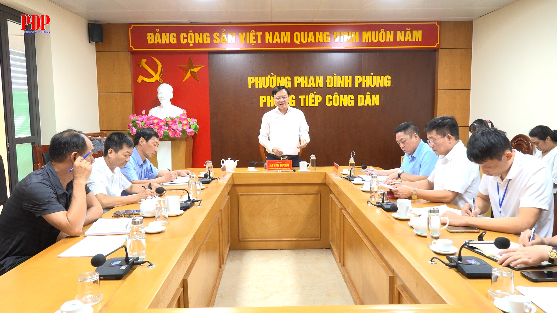 Đồng chí Bí thư Đảng ủy phường Phan Đình Phùng tiếp công dân định kỳ tháng 10 năm 2026.
