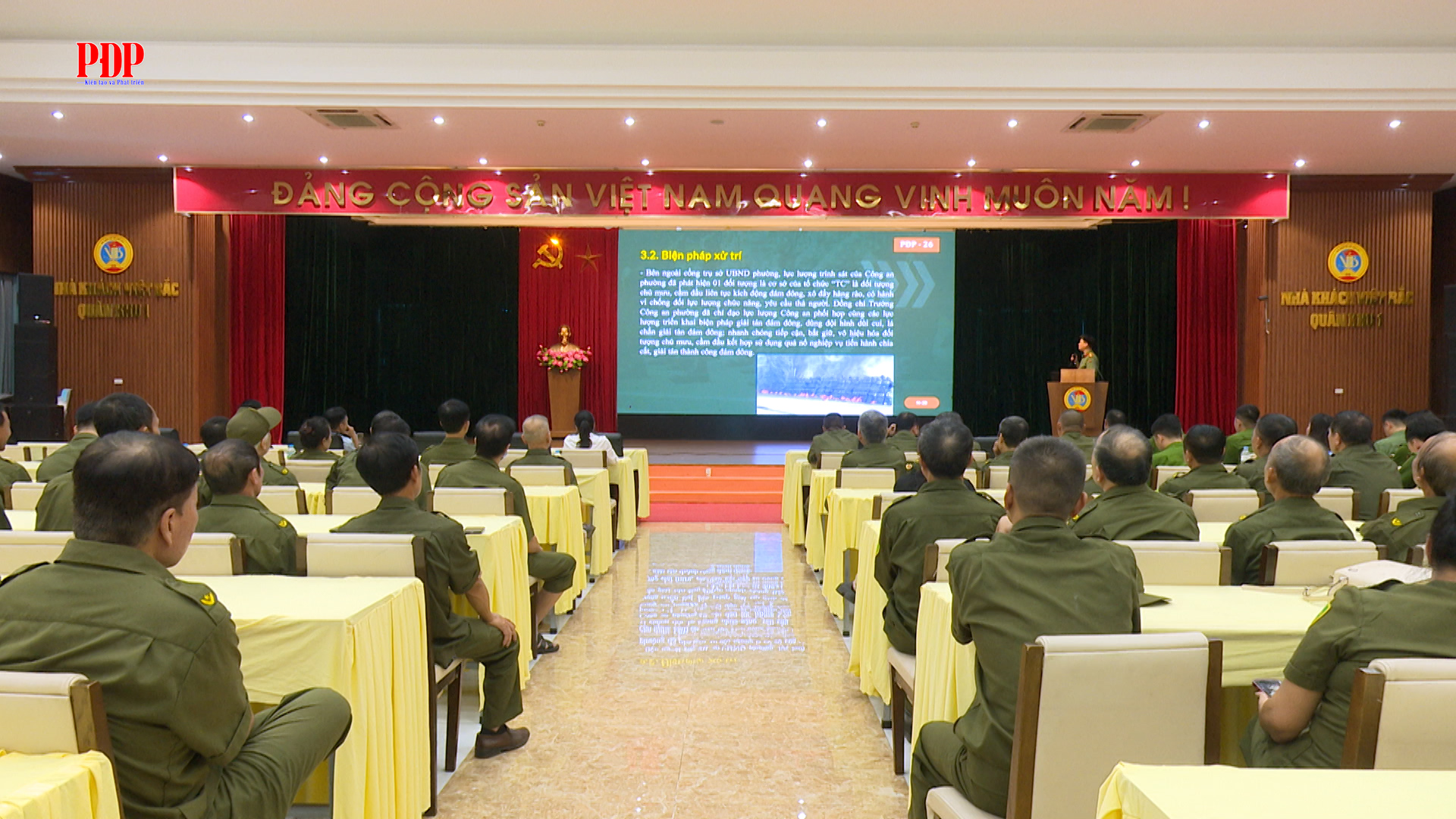 Phường Phan Đình Phùng triển khai nhiệm vụ tập luyện, diễn tập thực binh năm 2026