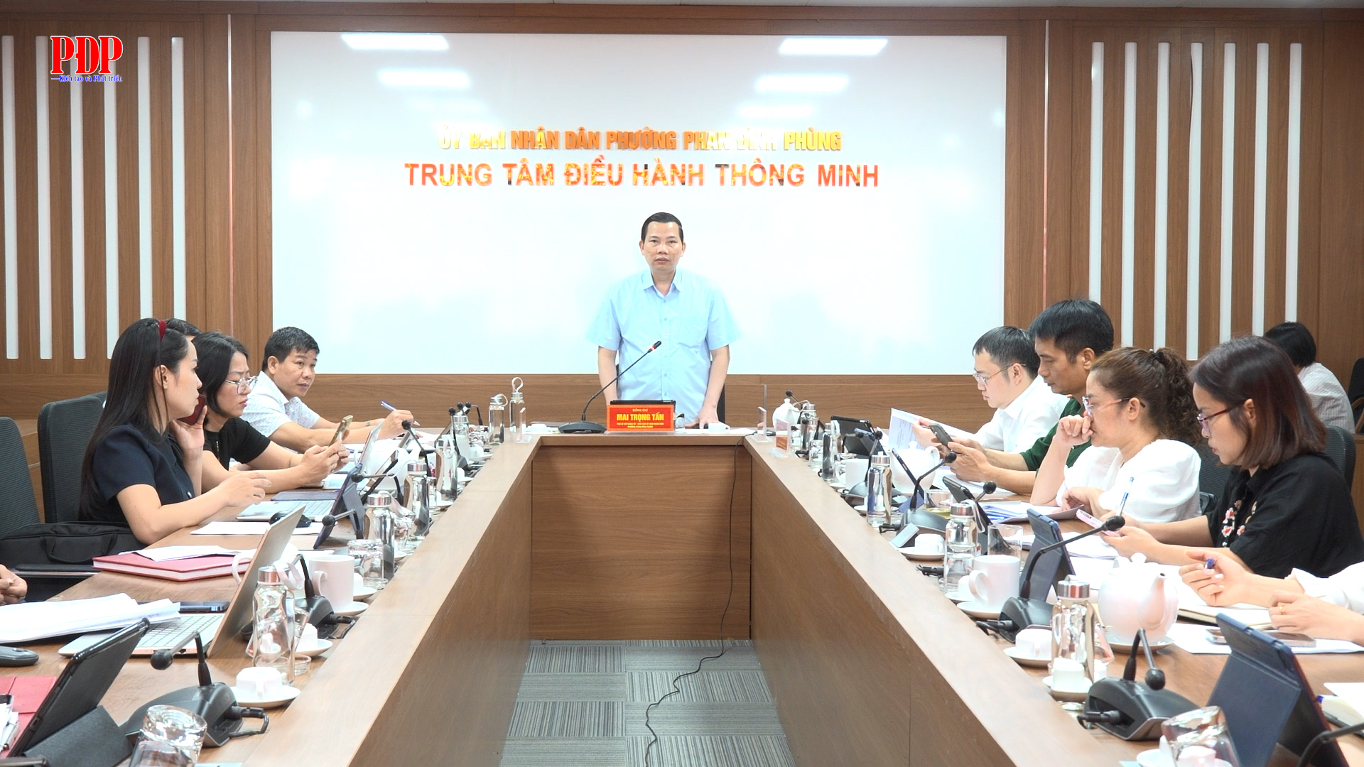 Giao ban Chủ tịch và các Phó chủ tịch UBND phường Phan Đình Phùng