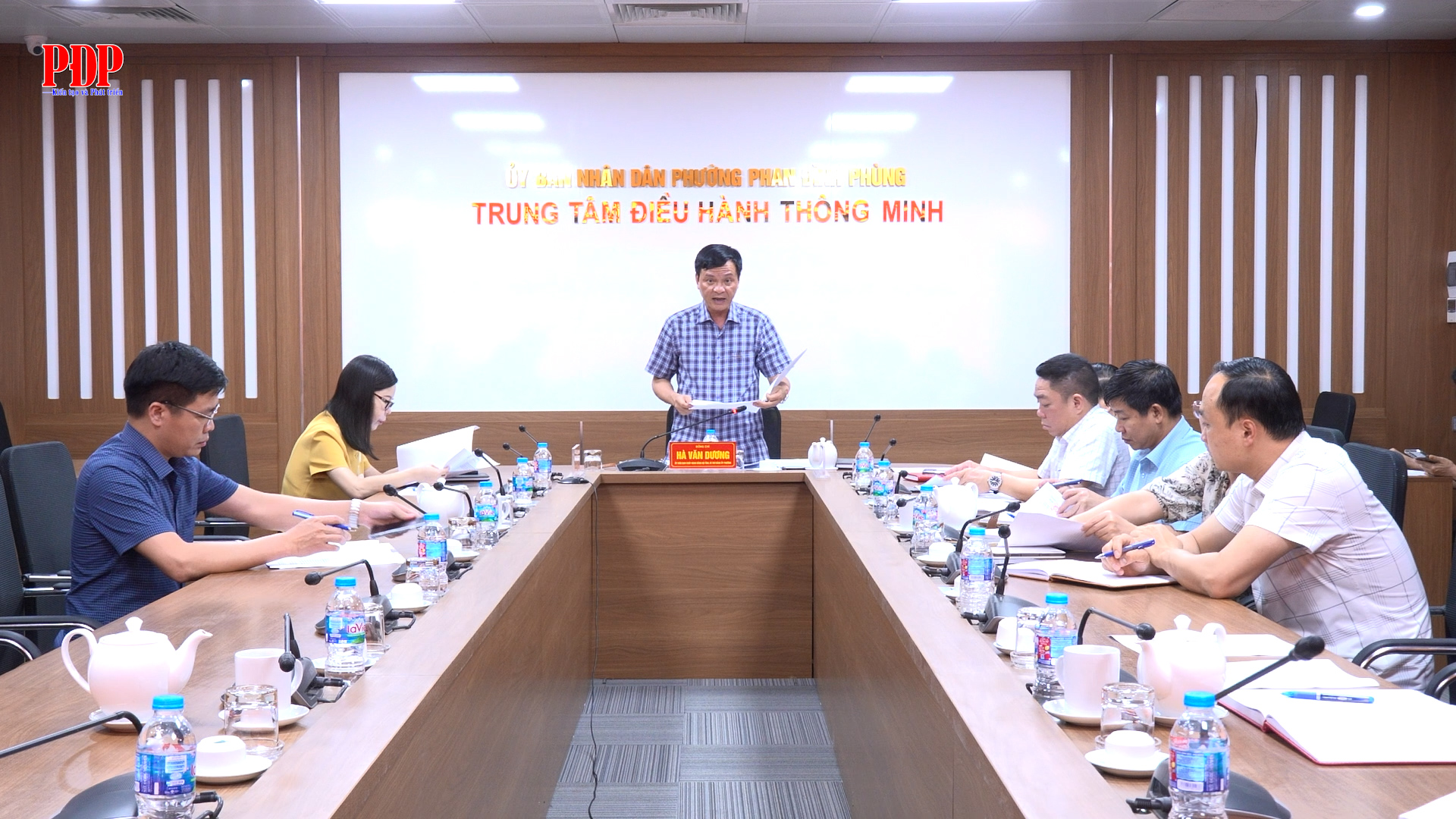 Hội nghị giao ban Thường trực Đảng uỷ phường Phan Đình Phùng