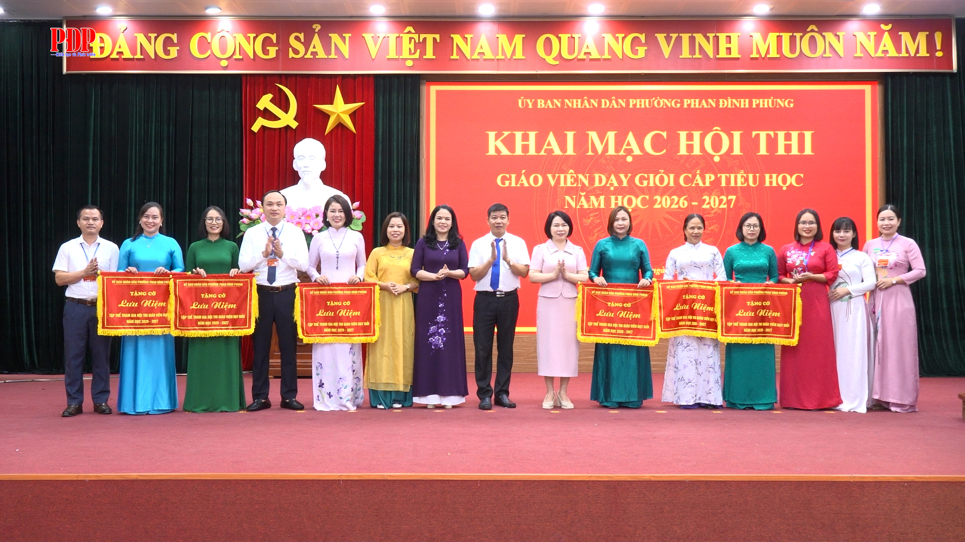 Phường Phan Đình Phùng tổng kết Hội thi Giáo viên dạy giỏi cấp phường năm học 2026-2027.