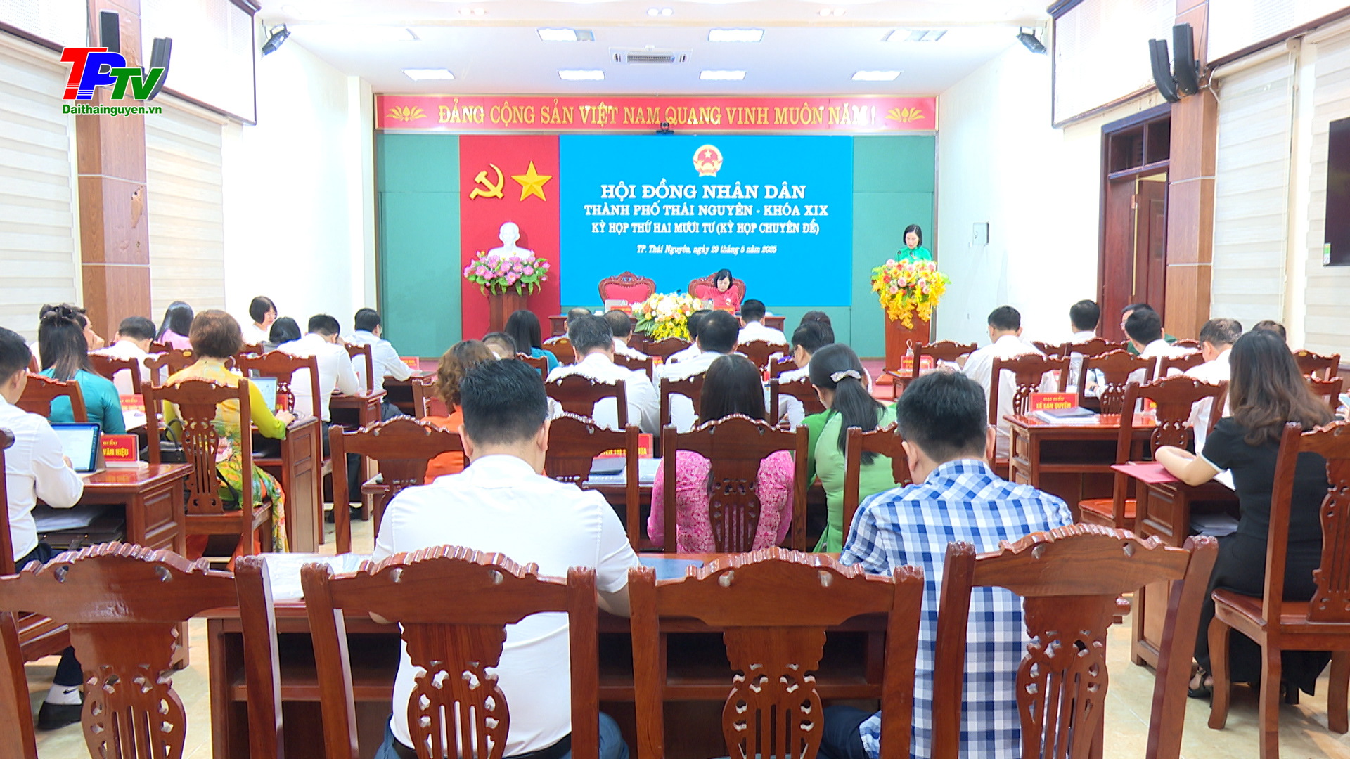 HĐND TP. Thái Nguyên: Thông qua 4 nghị quyết tại Kỳ họp thứ hai mươi tư.