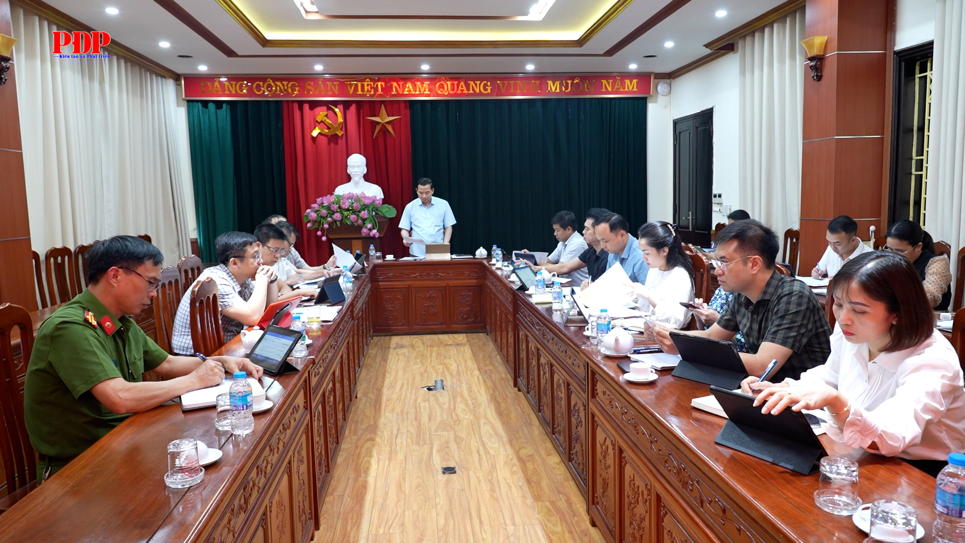 Hội nghị giao ban Chủ tịch và các Phó Chủ tịch UBND phường Phan Đình Phùng: Triển khai nhiệm vụ trọng tâm tháng 6.2026.