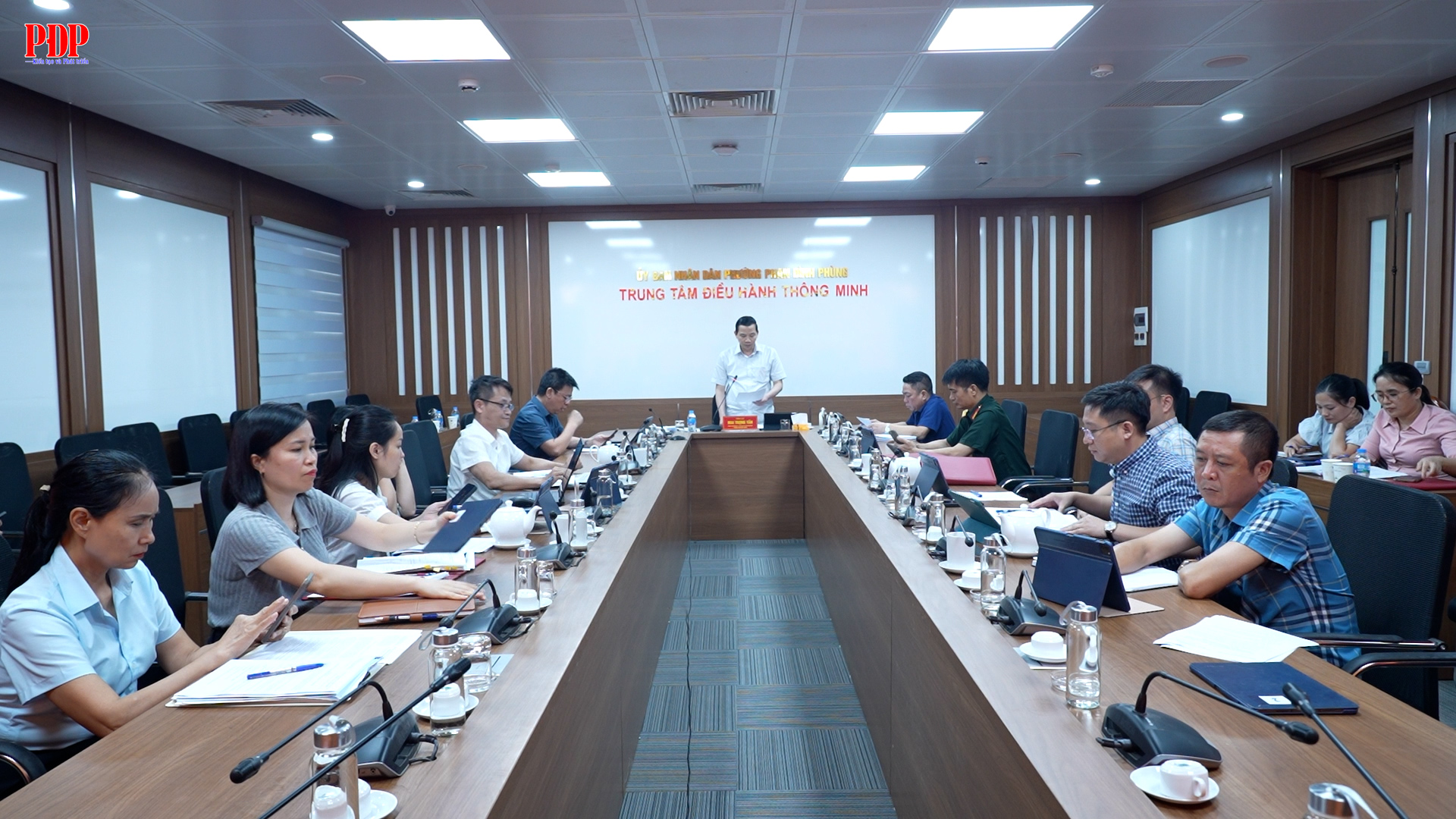 Hội nghị giao ban Chủ tịch, các Phó chủ tịch UBND phường Phan Đình Phùng