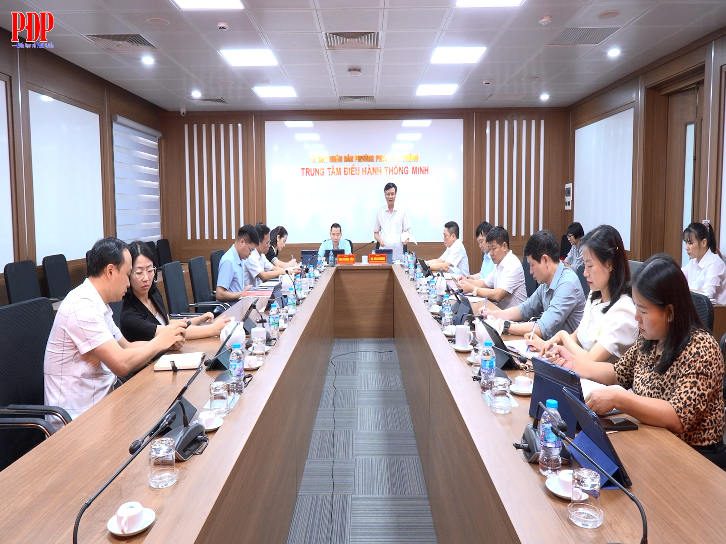 Hội nghị giao ban Thường trực Đảng uỷ phường Phan Đình Phùng