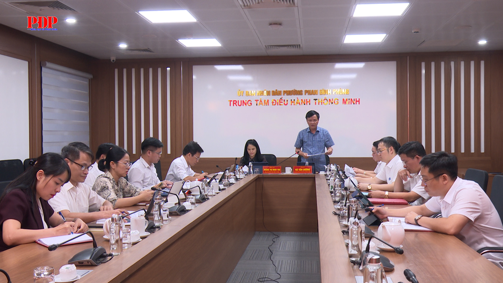 Hội nghị giao ban Thường trực Đảng ủy phường Phan Đình Phùng: Cho ý kiến vào các nội dung quan trọng