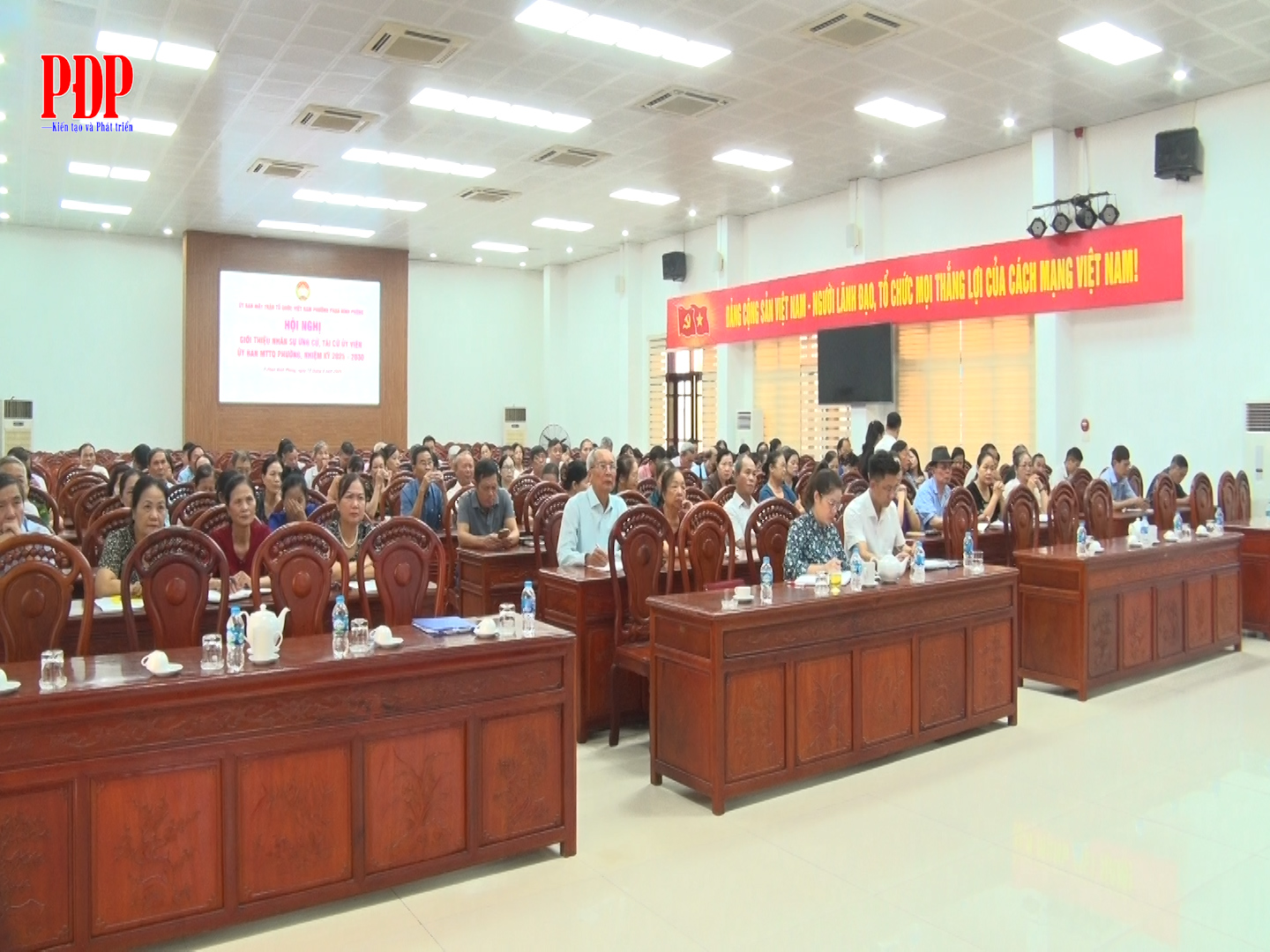 Hội nghị giới thiệu nhân sự ứng cử, tái cử uỷ viên Uỷ ban MTTQ phường Phan Đình Phùng, nhiệm kỳ 2025 - 2030.