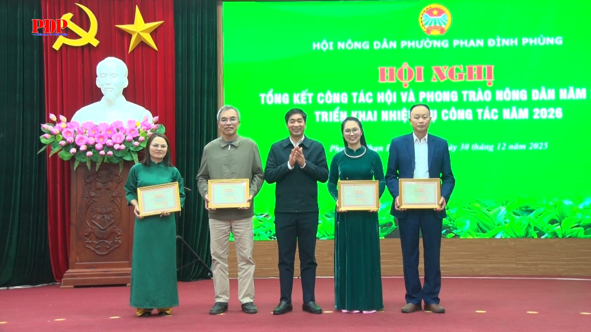Hội Nông dân phường Phan Đình Phùng tổng kết công tác Hội và Phong trào Nông dân năm 2025.