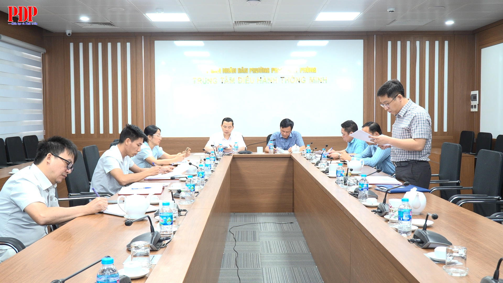 Hội nghị kiểm điểm tiến đô thực hiện công tác bồi thường, giải phóng mặt bằng các dự án trên địa bàn phường Phan Đình Phùng