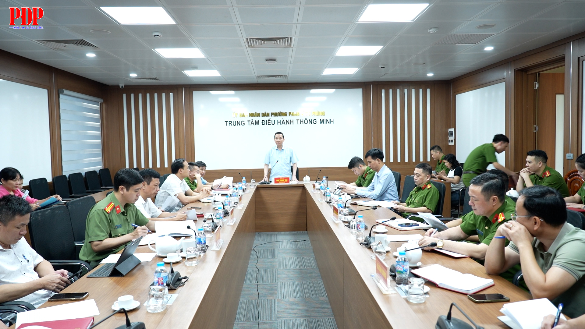 Họp Ban tổ chức Hội thi lực lượng tham gia bảo vệ an ninh, trật tự ở cơ sở giỏi Cụm số 1 cấp xã, tỉnh Thái Nguyên lần thứ I, năm 2026