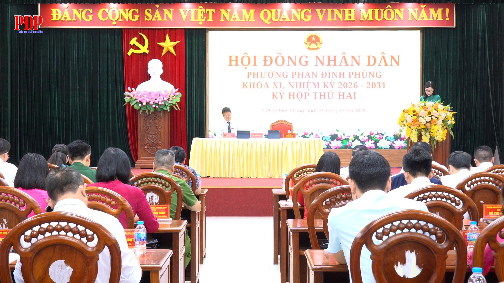 Kỳ họp thứ hai (Kỳ họp chuyên đề) HĐND phường Phan Đình Phùng khóa XI, nhiệm kỳ 2026 – 2031