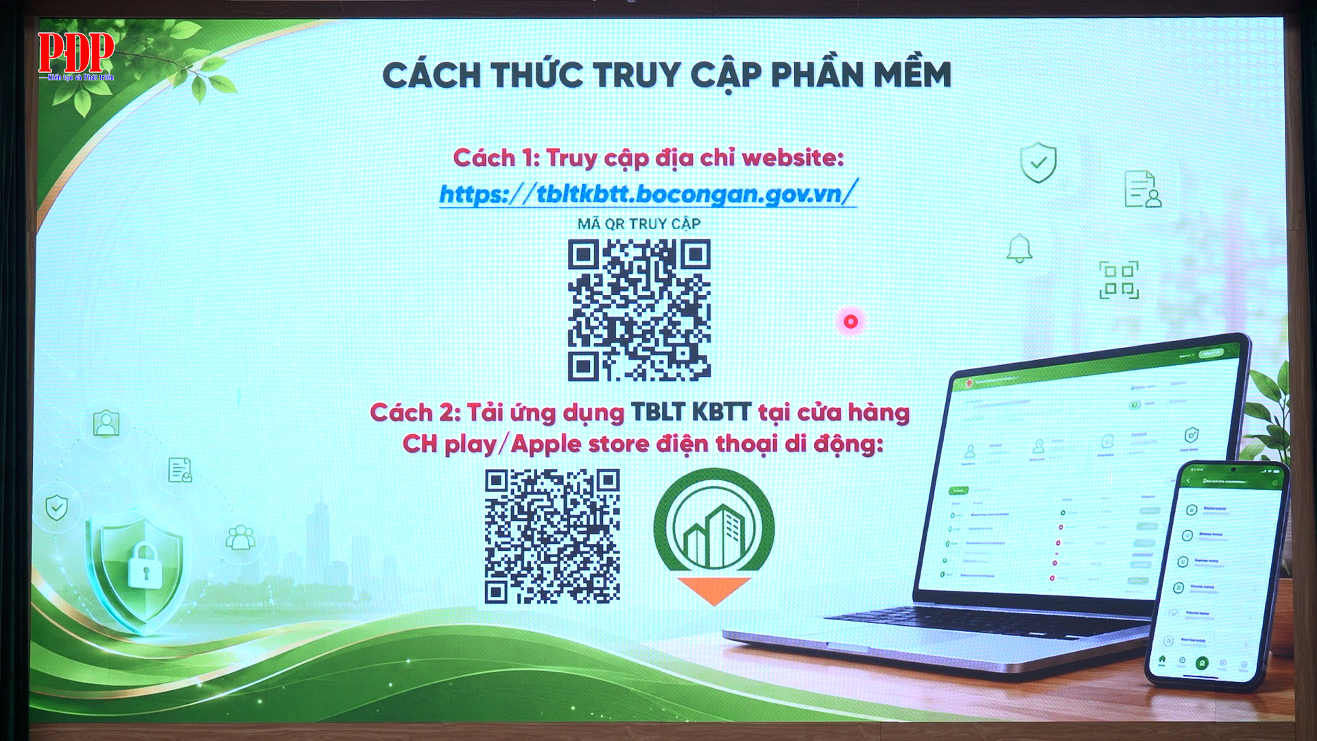 Triển khai, hướng dẫn sử dụng phần mềm dùng chung, phục vụ khai báo tạm trú, thông báo lưu trú