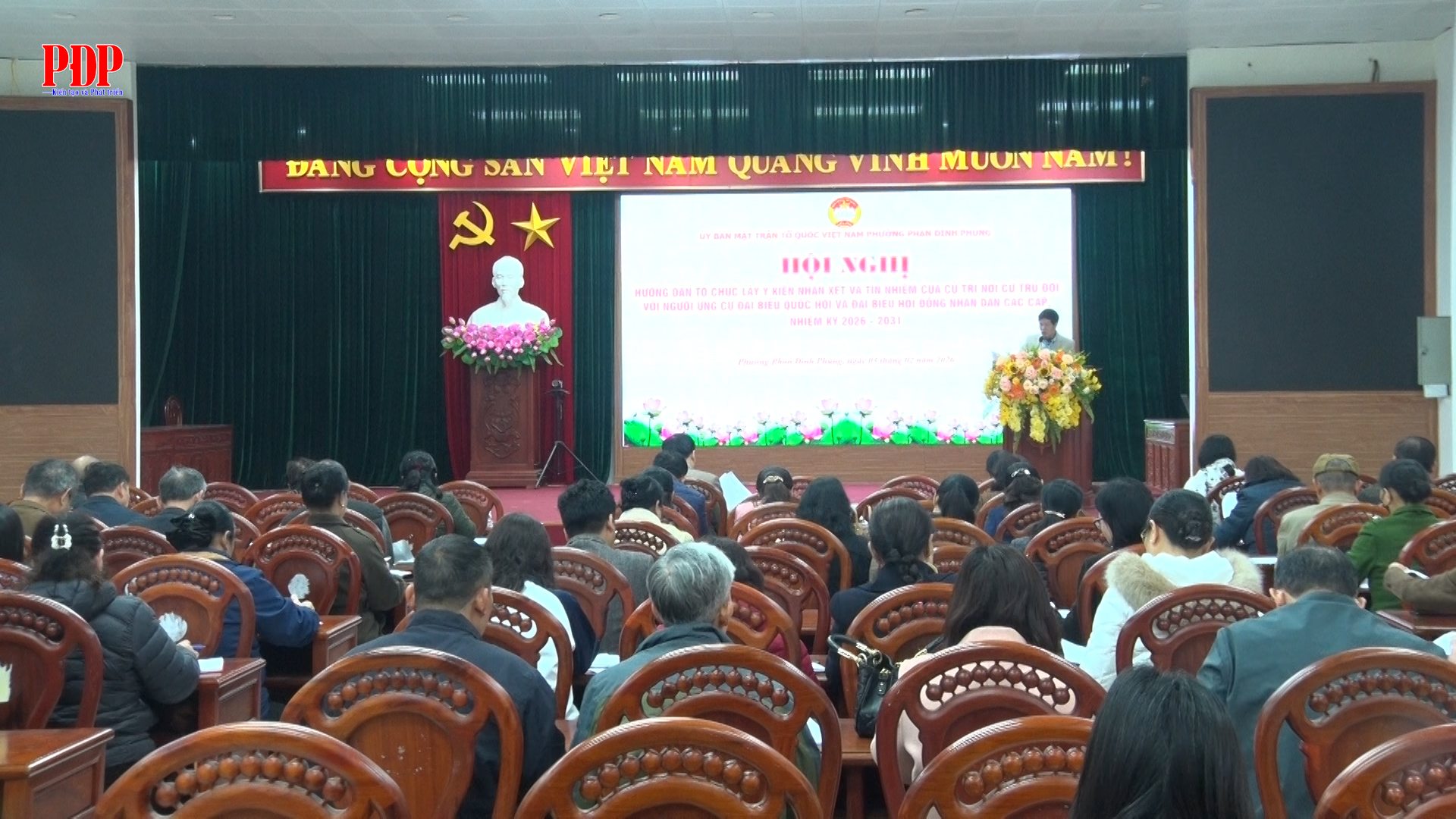 Hướng dẫn tổ chức lấy ý kiến nhận xét và tín nhiệm của cử tri nơi cư trú đối với những người ứng cử đại biểu Quốc hội khóa XVI, đại biểu Hội đồng nhân dân các cấp, nhiệm kỳ 2026 - 2031 