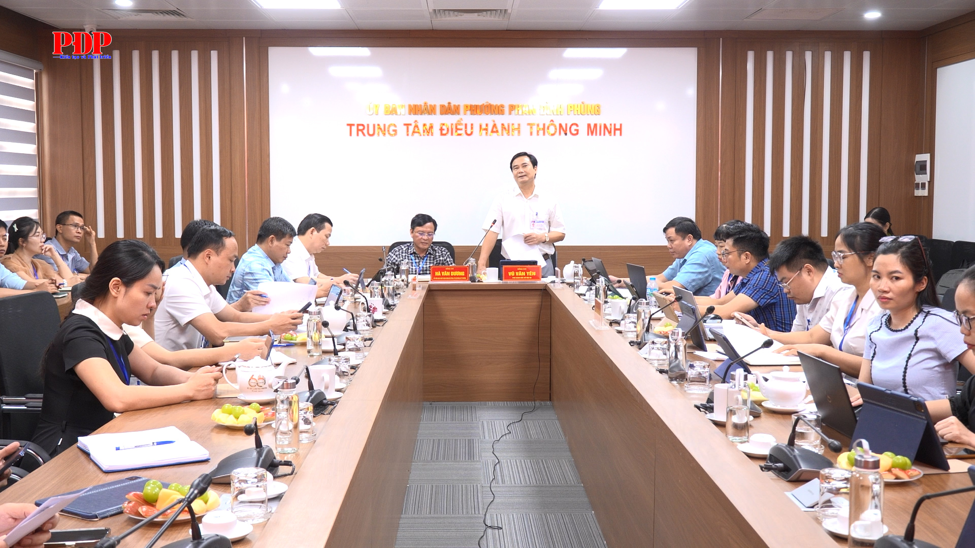 Kiểm tra công vụ, cải cách hành chính tại phường Phan Đình Phùng.