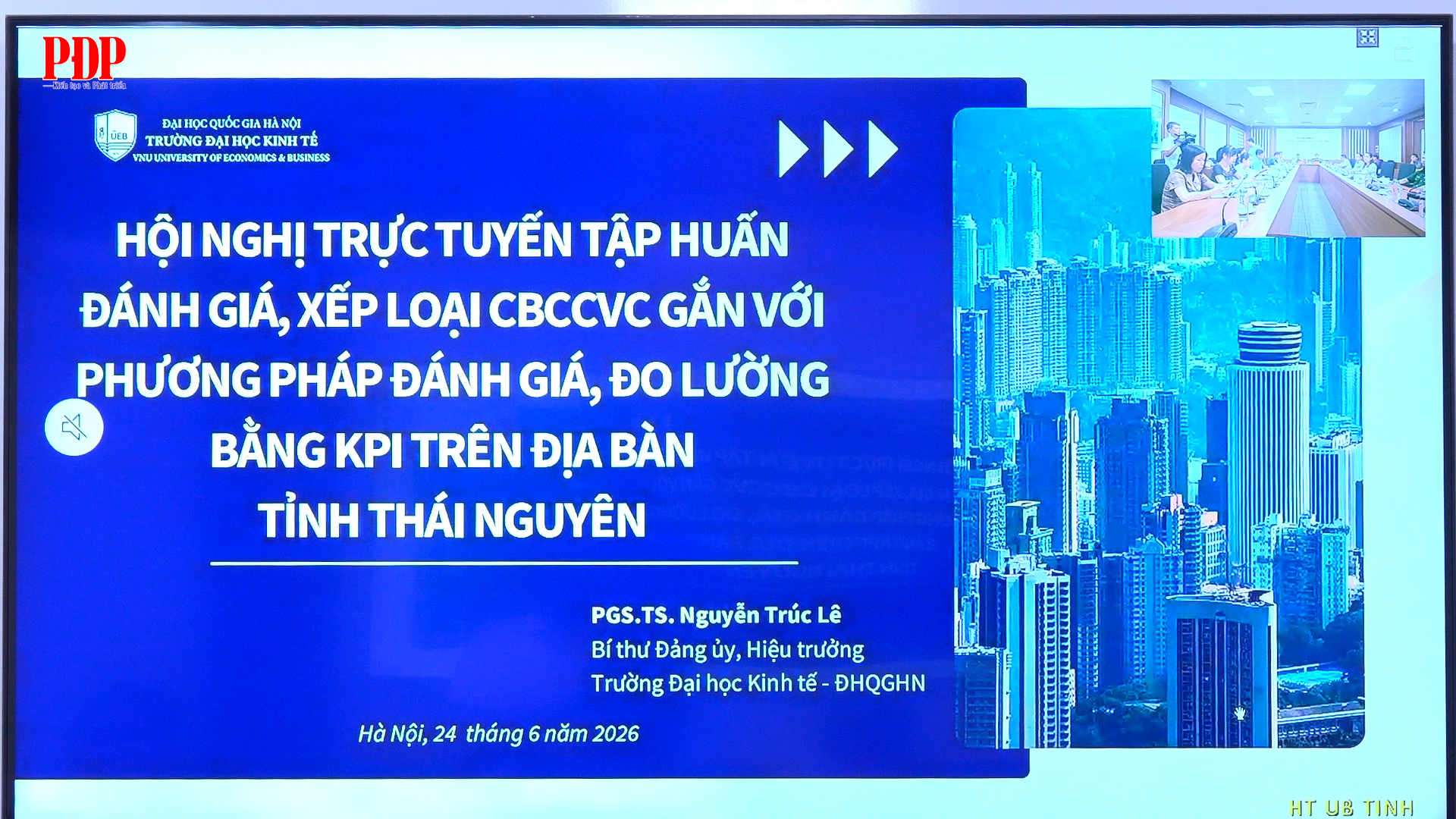 Tập huấn đánh giá, xếp loại cán bộ, công chức, viên chức gắn với phương pháp đo lường bằng KPI