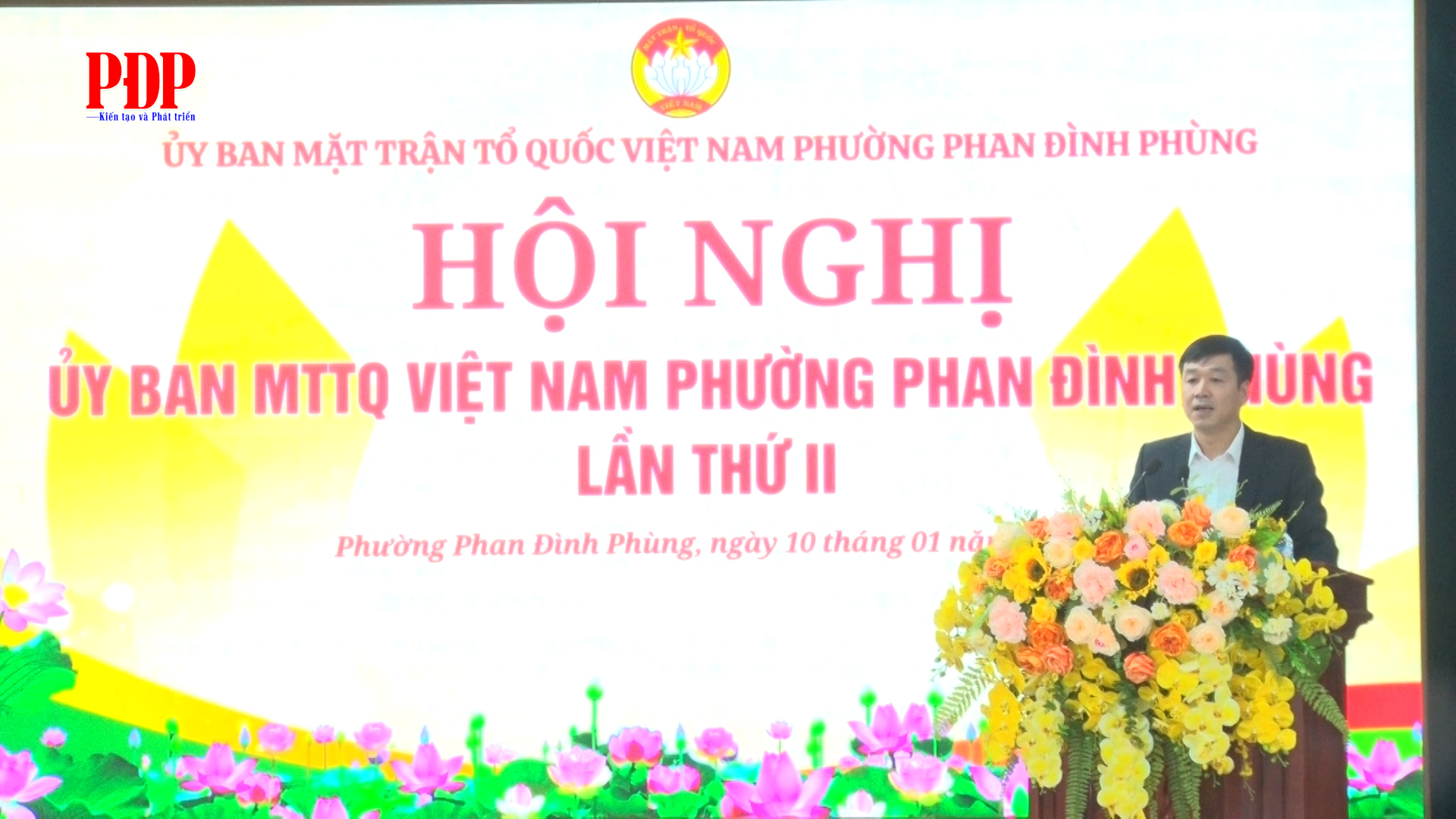 Hội nghị Ủy ban MTTQ phường Phan Đình Phùng lần thứ II, nhiệm kỳ 2025 - 2030