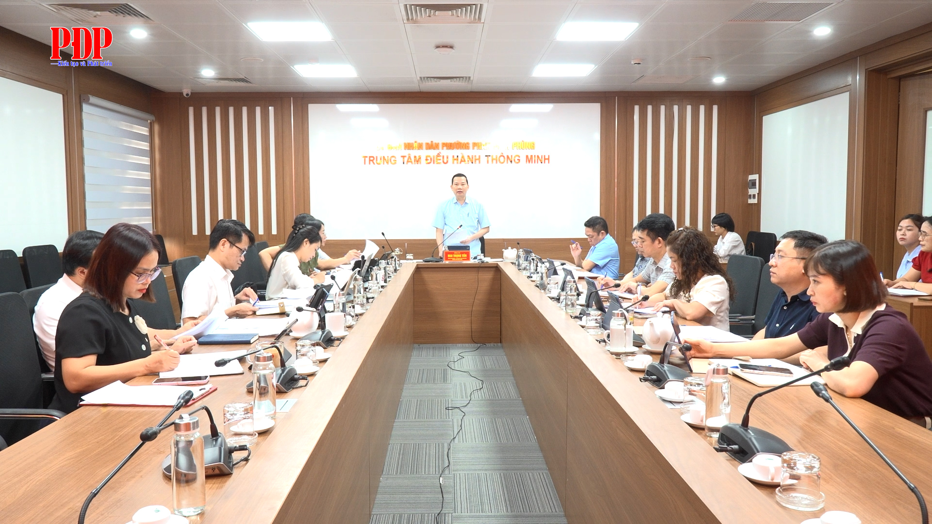Phường Phan Đình Phùng giao ban Chủ tịch, các Phó Chủ tịch UBND phường.