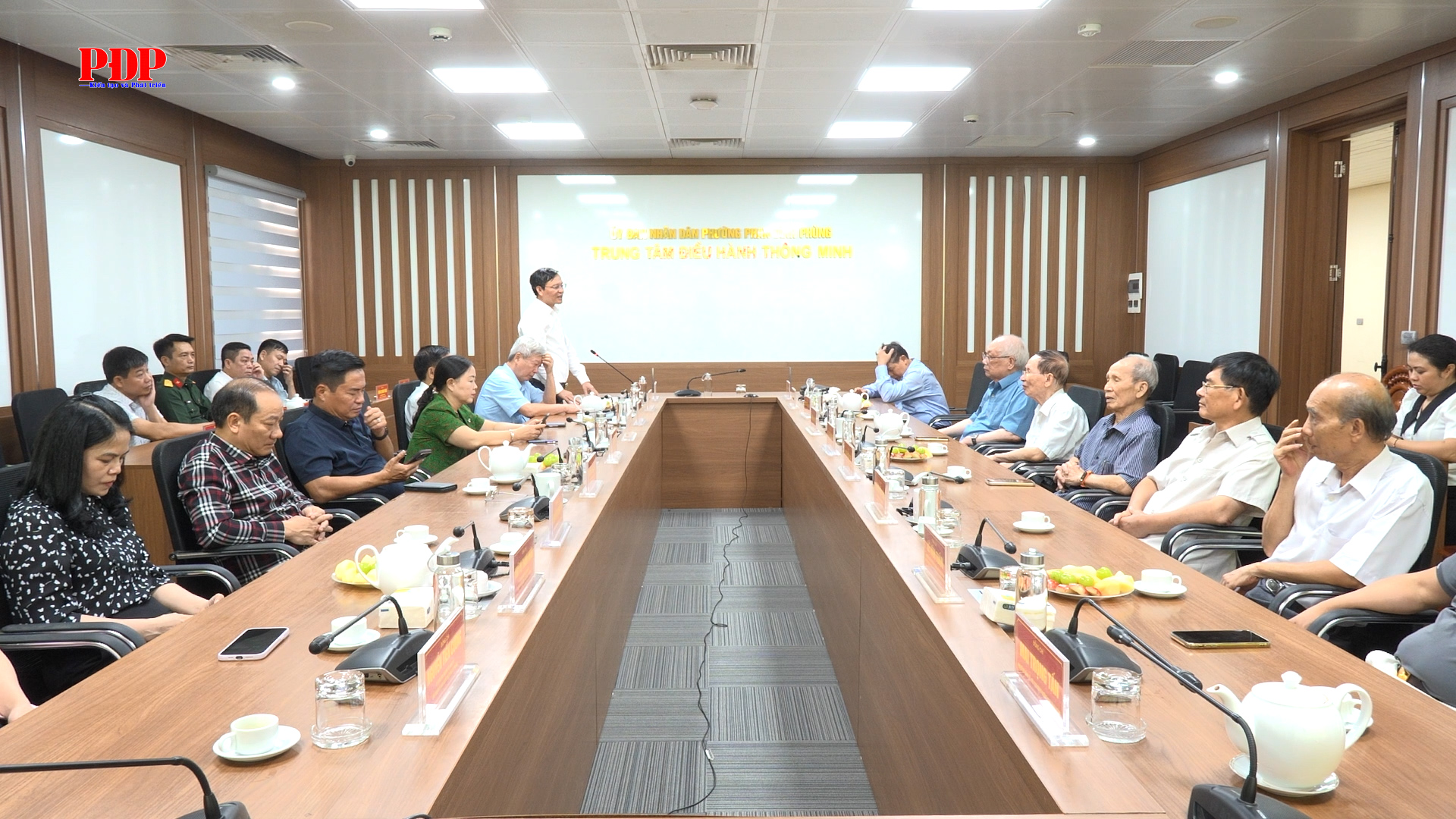 Phường Phan Đình Phùng tổ chức gặp mặt các đồng chí nguyên Thường trực Thành ủy Thái Nguyên qua các thời kỳ.