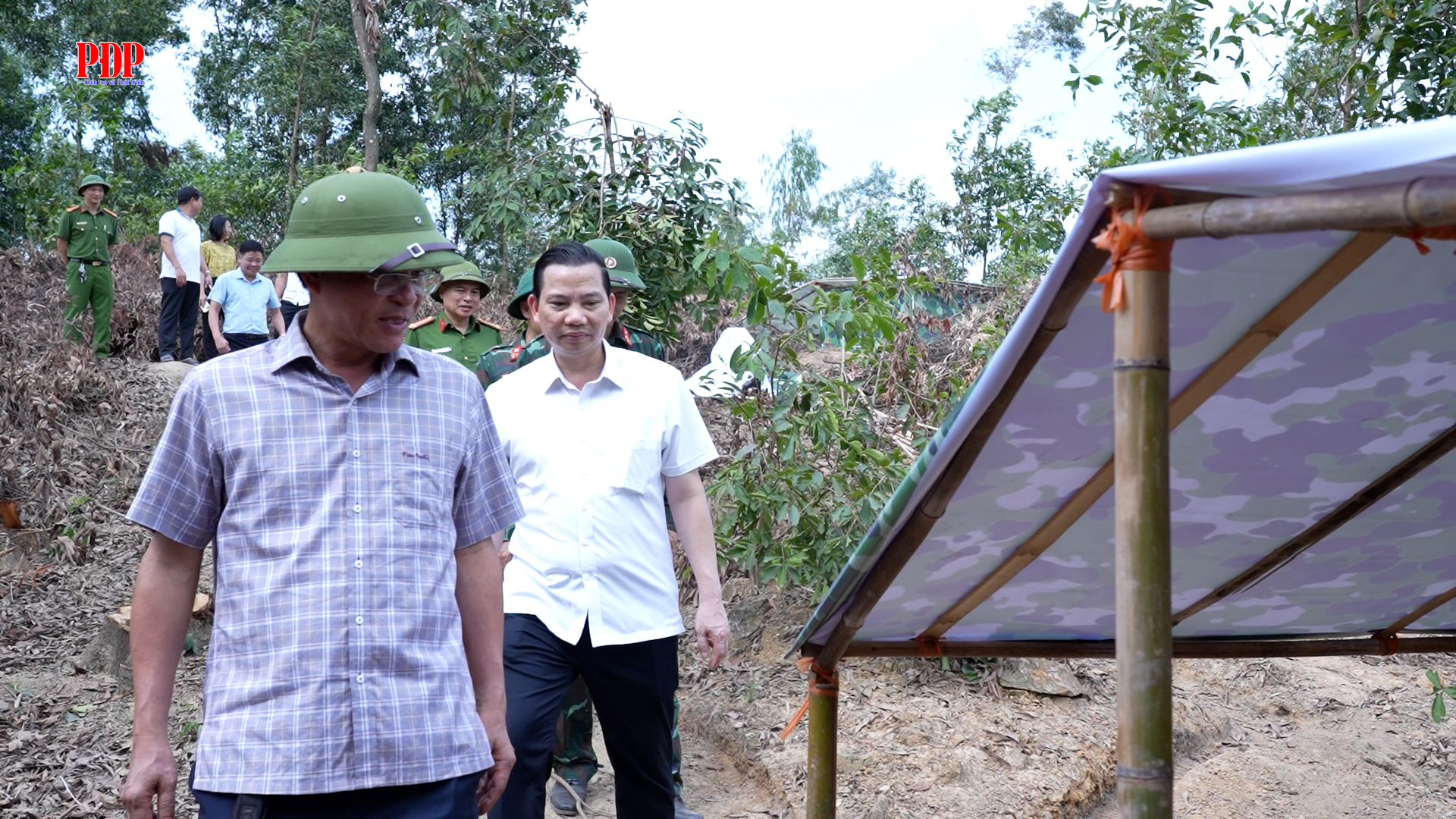 Lãnh đạo phường Phan Đình Phùng kiểm tra công tác chuẩn bị diễn tập chiến đấu khu vực phòng thủ năm 2026